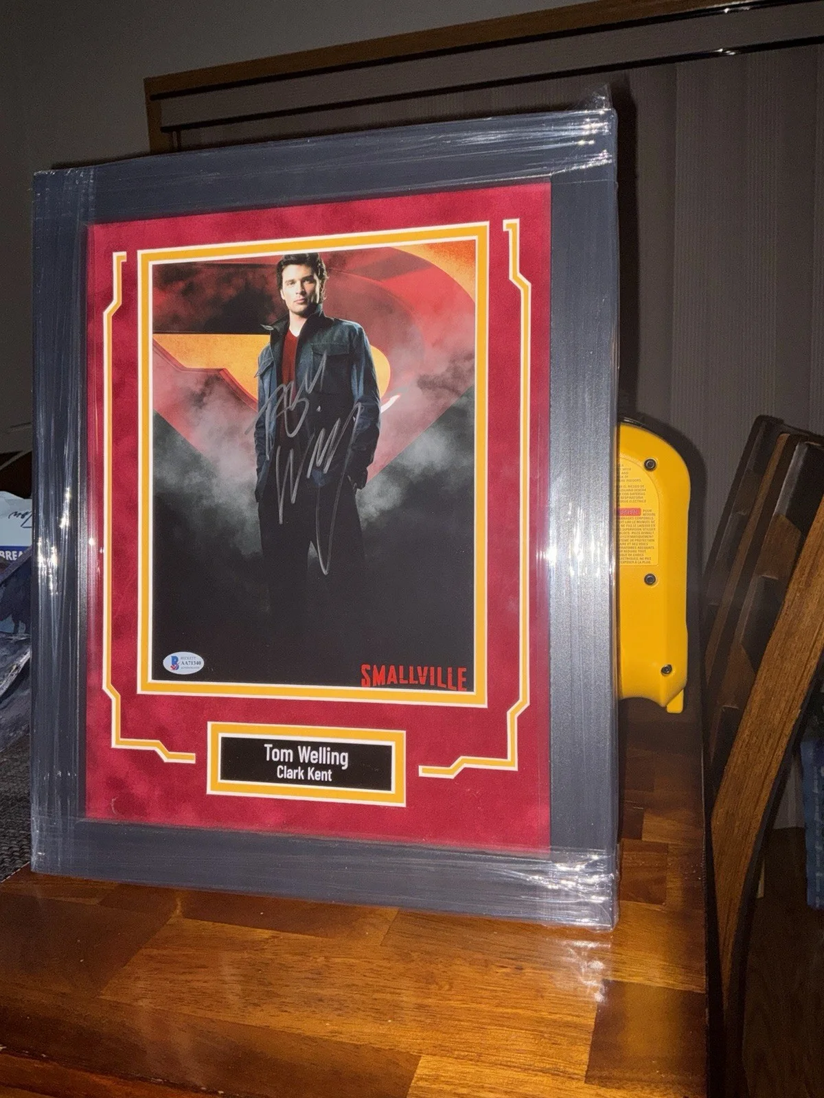 Tom Welling Signed 8x10 Photo Smallville Professionally Framed w/ Beckett COA, изображение 3