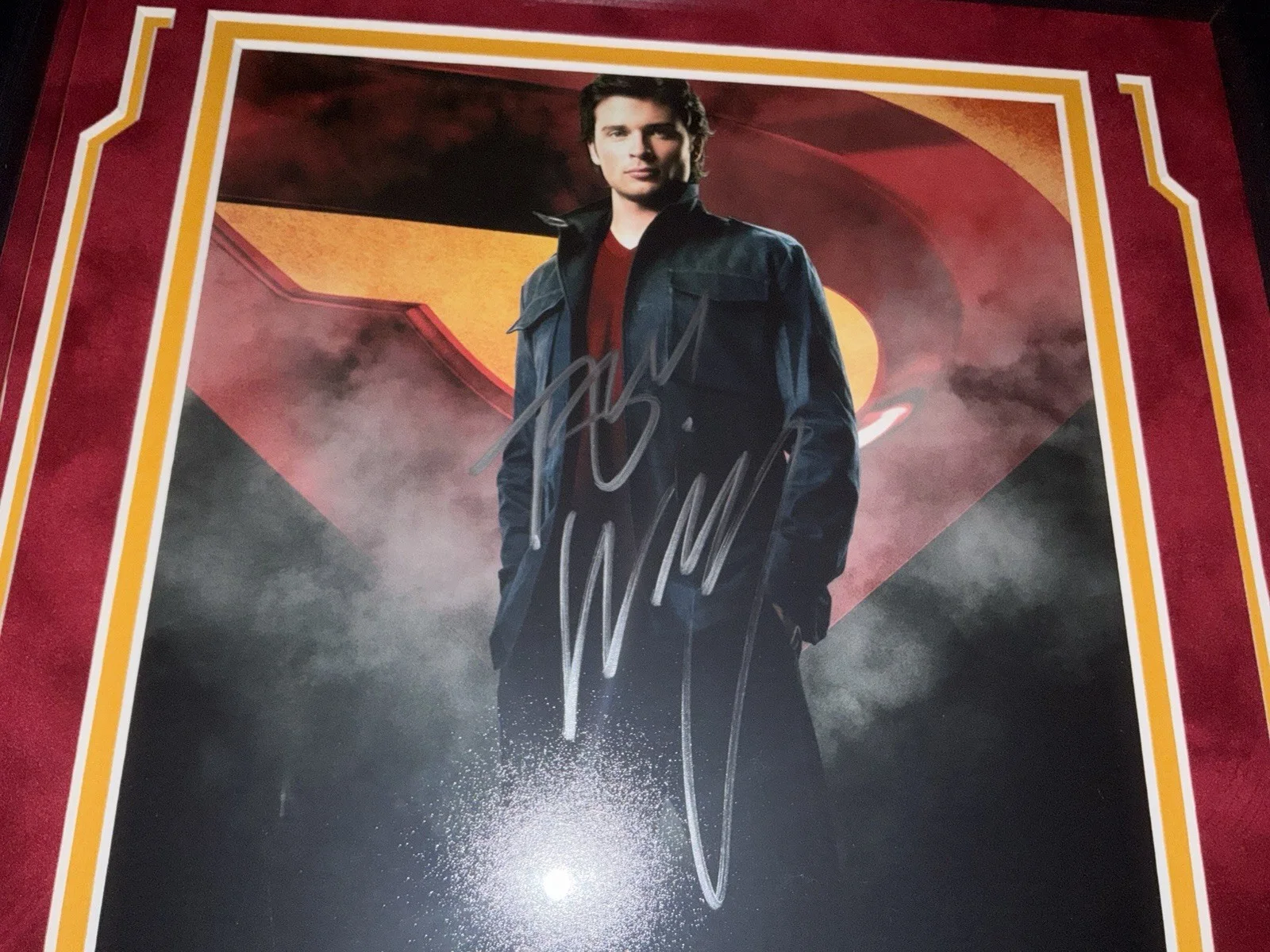 Tom Welling Signed 8x10 Photo Smallville Professionally Framed w/ Beckett COA, изображение 5