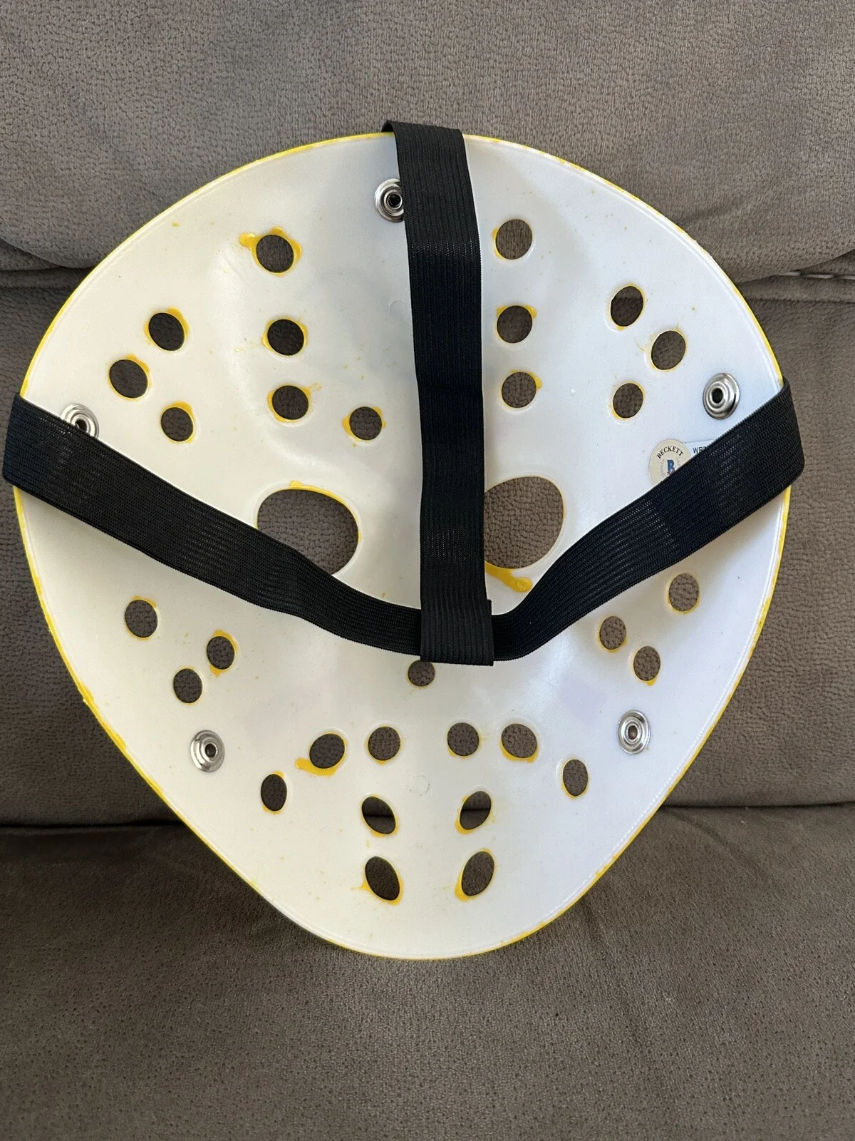 Ari Lehman — Ari Lehman Autographed/Signed Friday The 13th Mask Certified, image 2