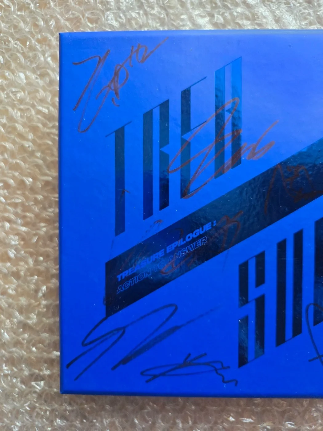 ATEEZ Promo TREASURE EPILOGUE ACTION TO ANSWER Album Autographed Hand Signed, image 5