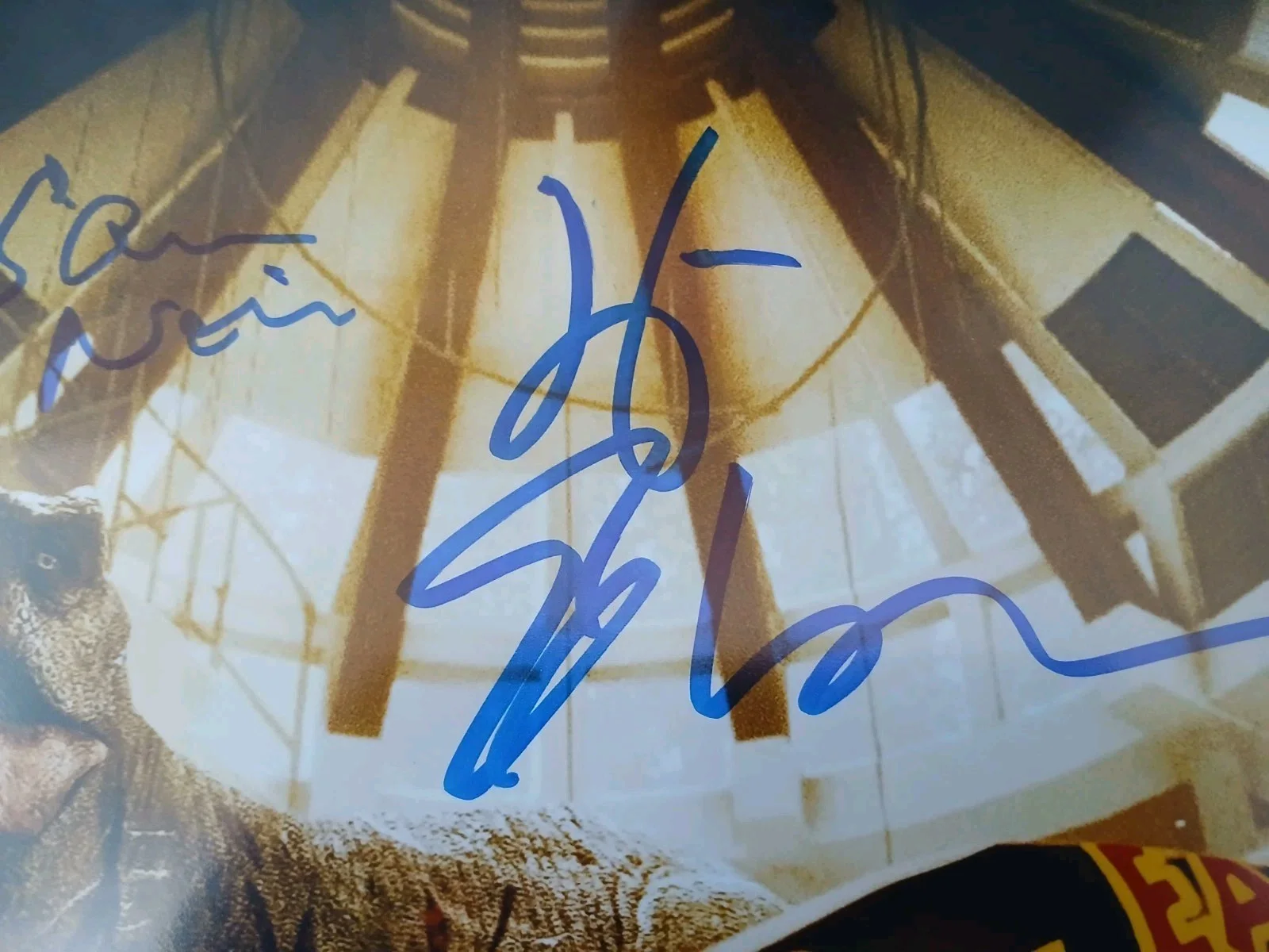 Sam Neill, Laura Dern, Jeff Goldblum — Sam Neill, Jeff Goldblum & Laura Dern Signed Jurassic Park 11x14, CA COA, SWAU, изображение 4