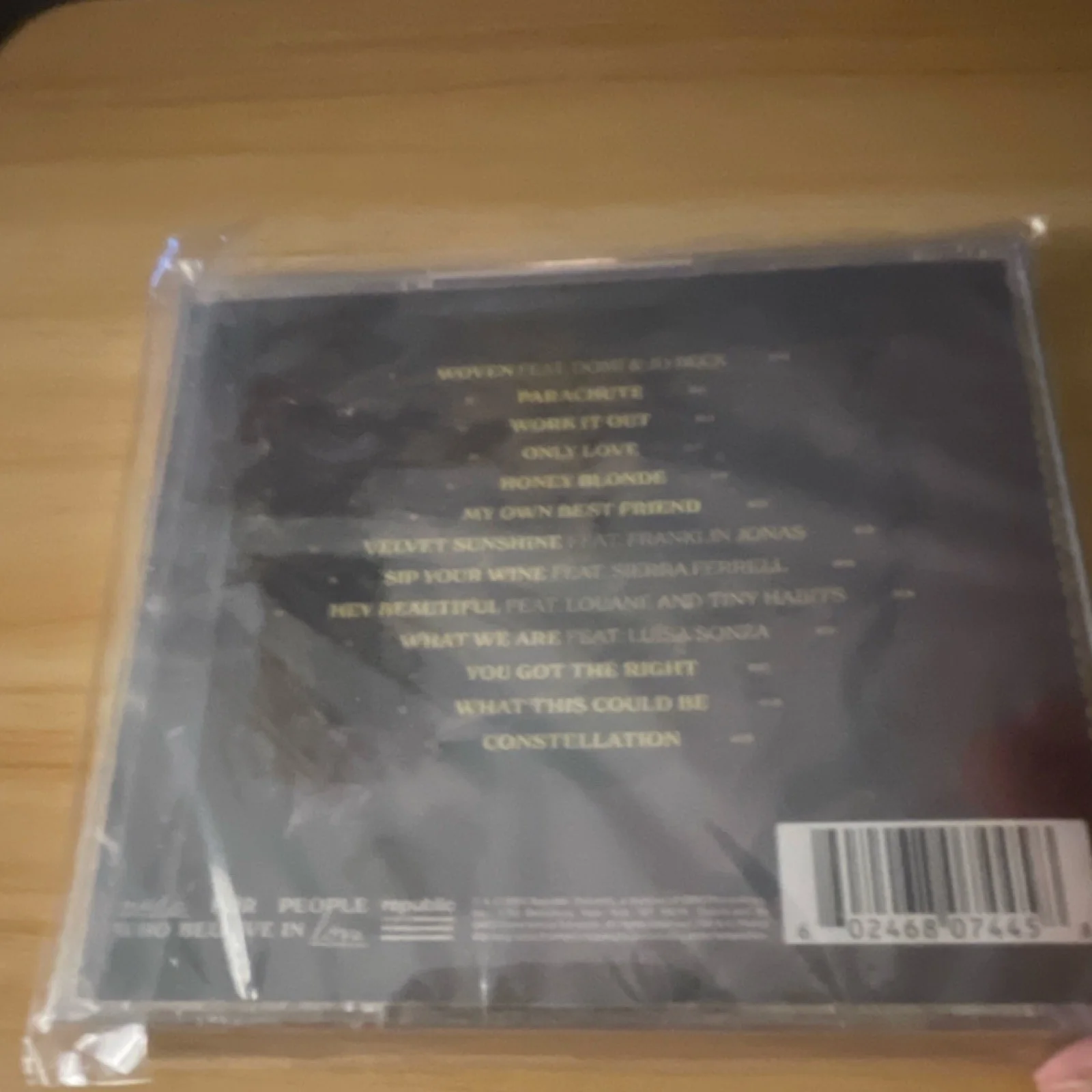 Joe Jonas Signed Music For People Who Believe In Love CD & Booklet, изображение 2