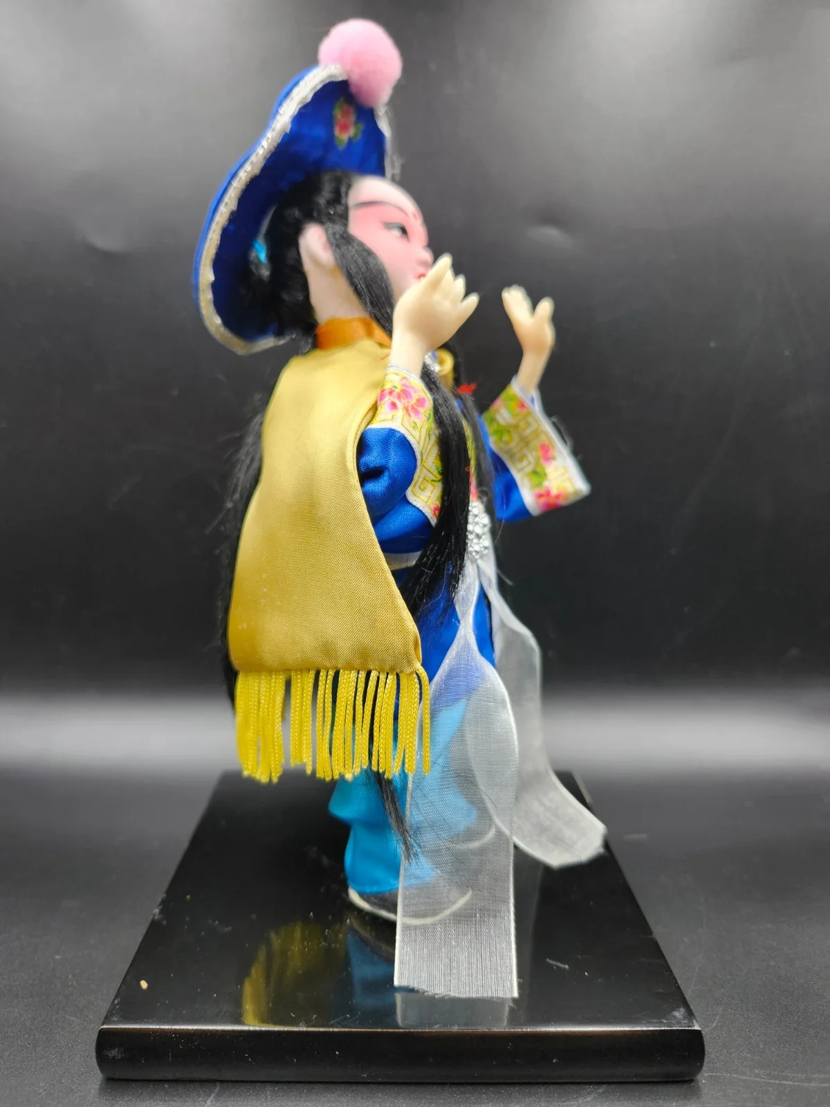Chinese Opera Doll Handcrafted Artistic Detail Little Sheppard Boy 8.5", image 3