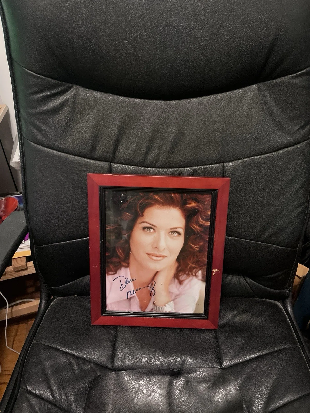 Autographed Framed Photo Of Debra Messing, image 2