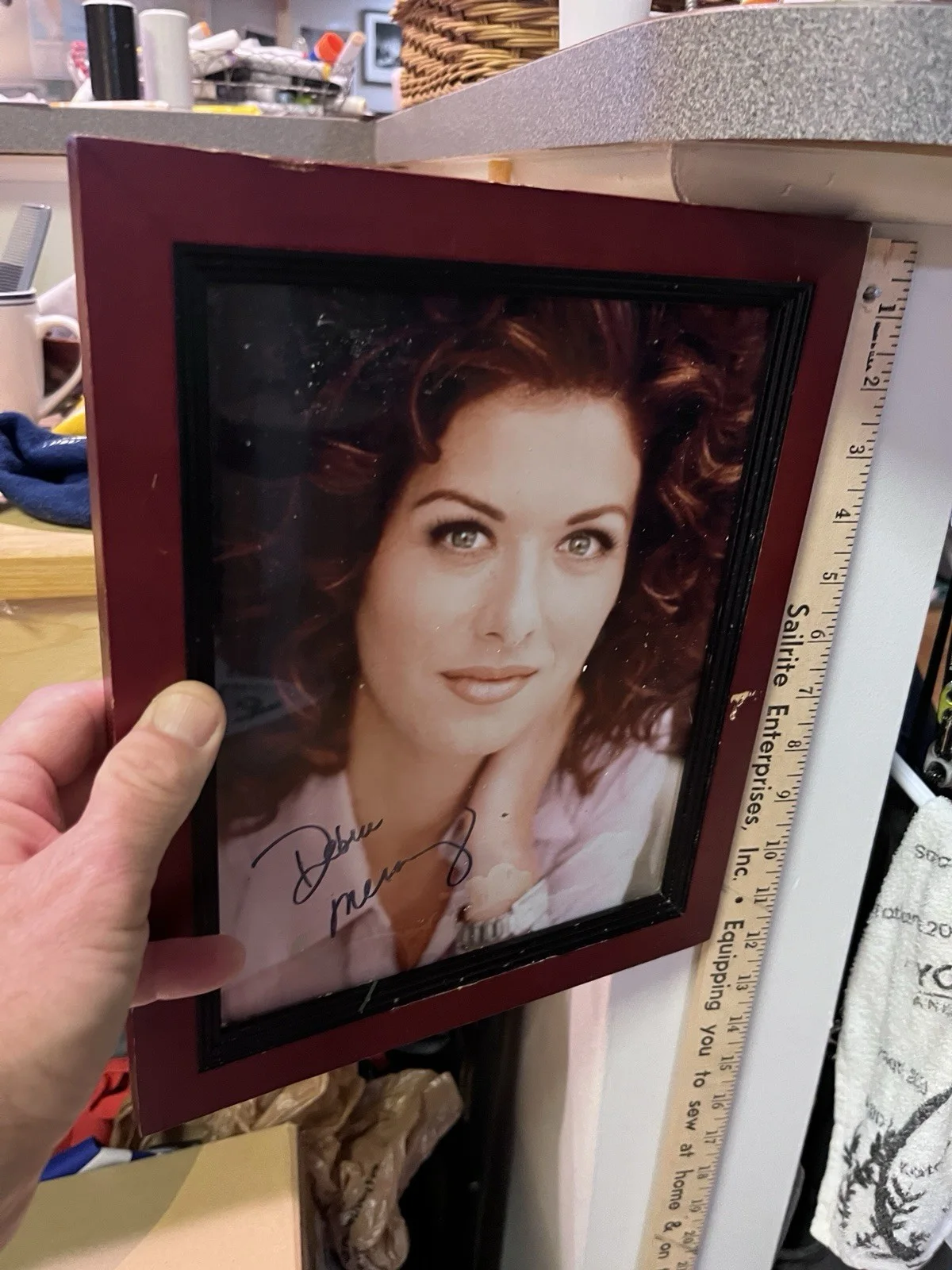 Autographed Framed Photo Of Debra Messing, image 3