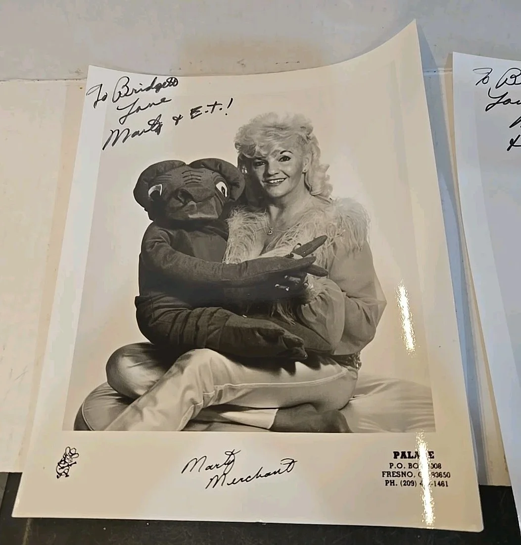 2 Marty Merchant Signed Autograph 8x10 Promo Photo Print Picture Country E.T., изображение 3