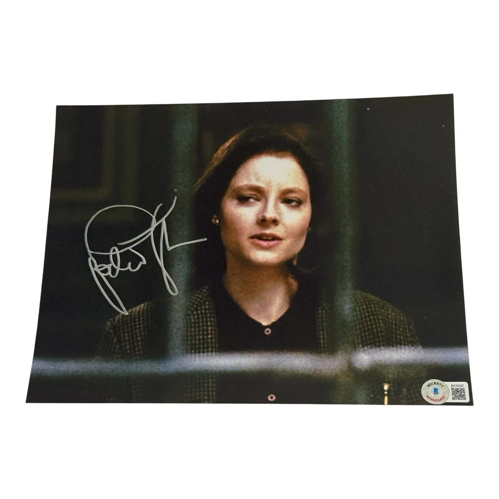 jodie foster — Jodie Foster Autographed Signed 8x10 Photo Beckett BAS COA