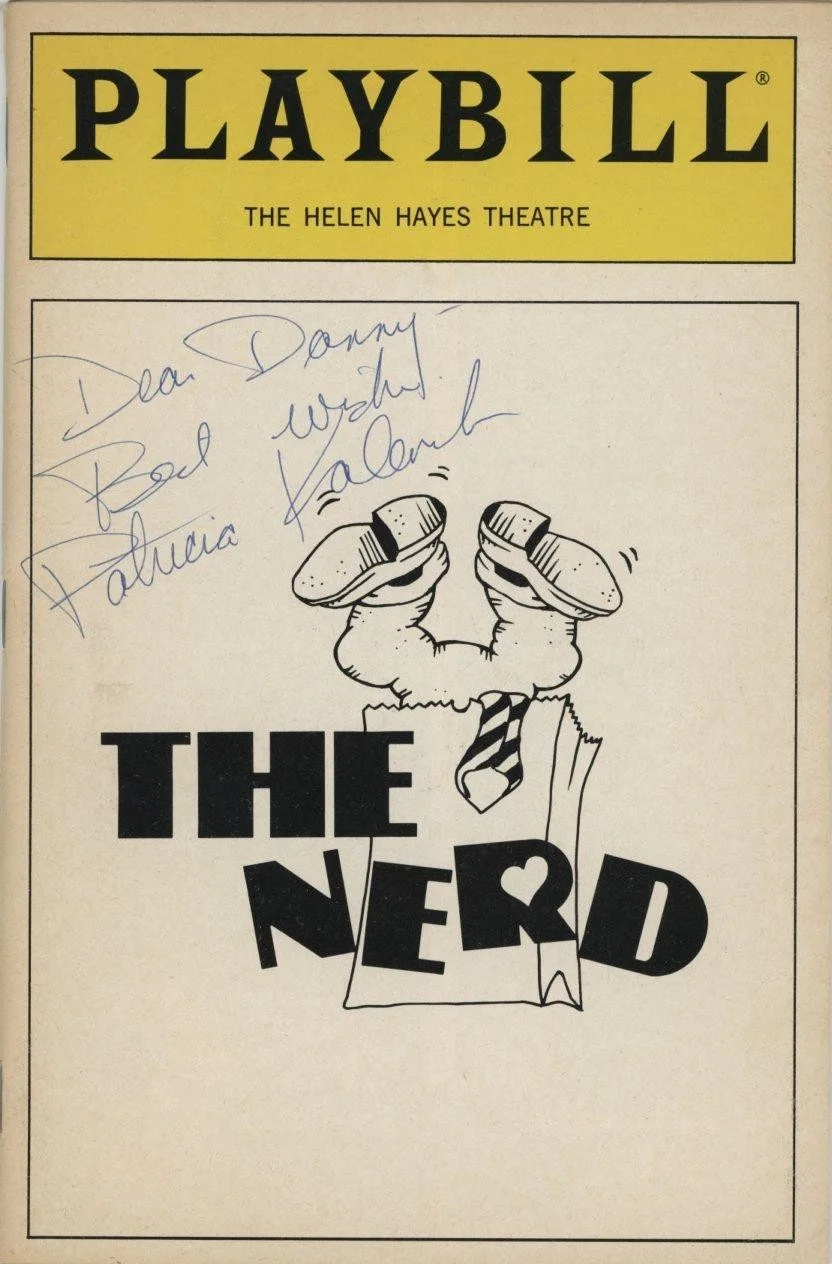 Patricia Kalember — Patricia Kalember- Signed The Helen Hayes Theatre Playbill for The Nerd