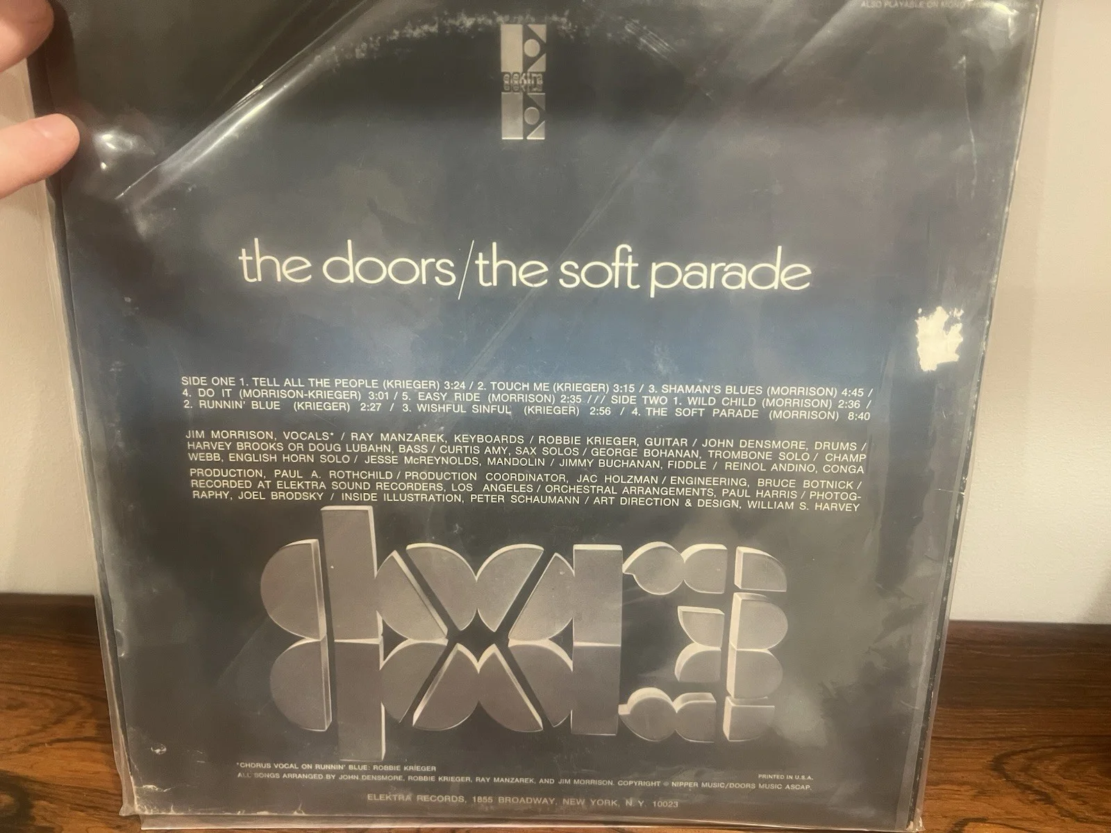 🚪 The Doors Soft Parade Signed All 4 Doors Morrison Manzarek Densmore Krieger🚪, image 2