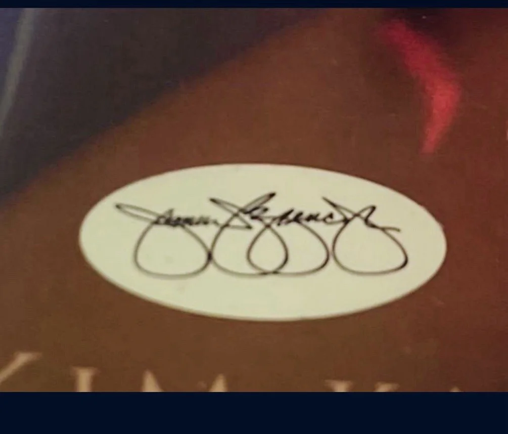 JSA COA KIM KARDASHIAN SIGNED FULL EARLY SIGNATURE 8x10 GLOSSY PHOTO, image 2