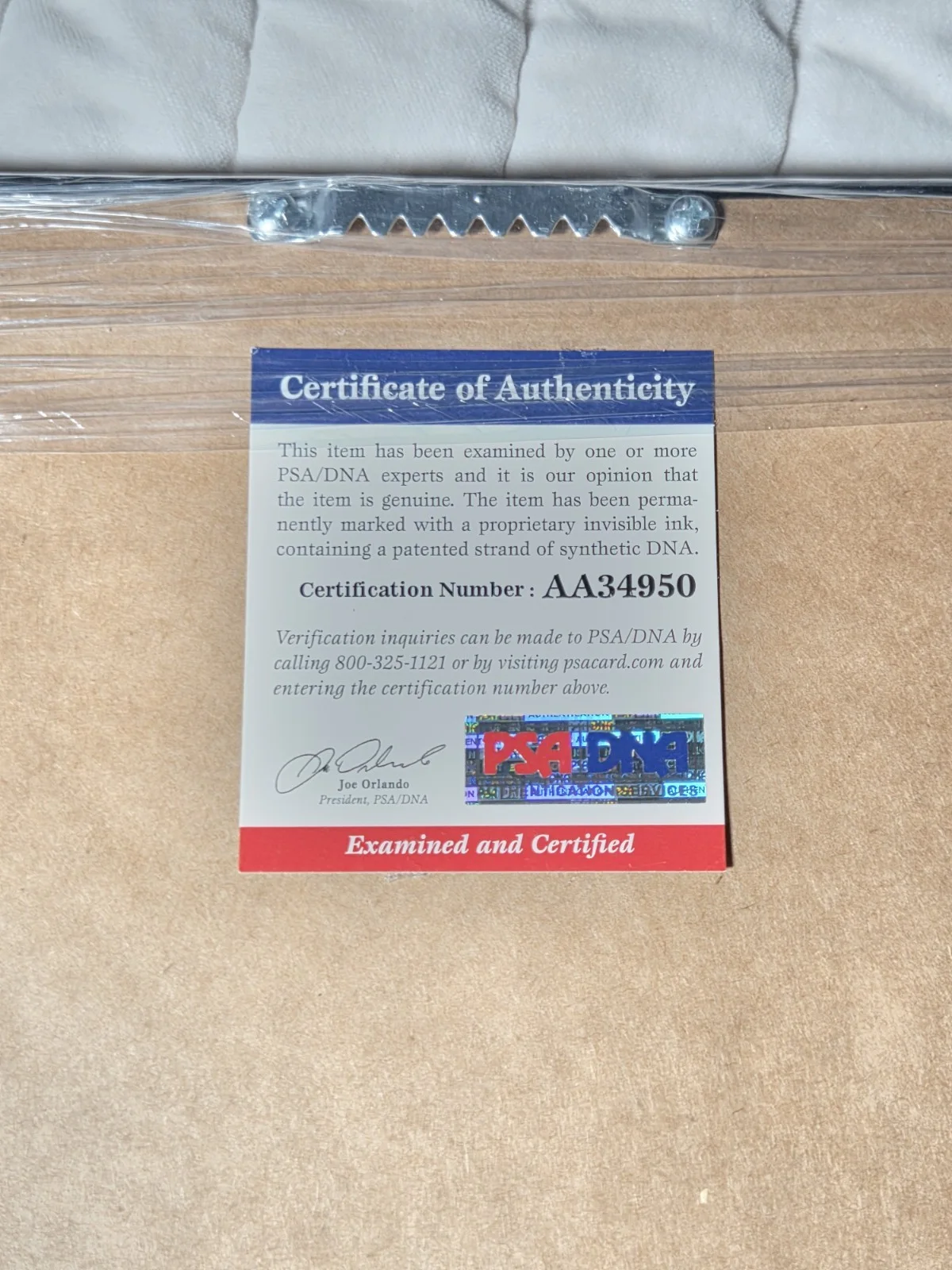 Anthony Bourdain — Anthony Bourdain No Reservations Parts Unknown Autograph Rare PSA/DNA, image 4