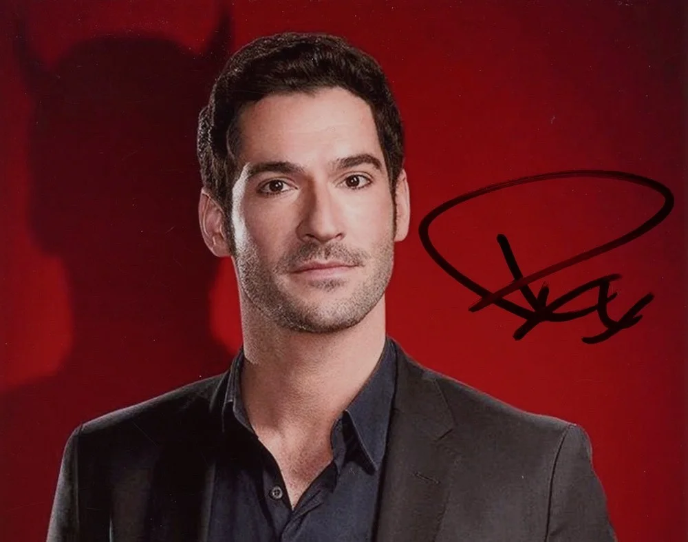 Tom Ellis — Tom Ellis signed "LUCIFER" 8x10 Photo EXACT PROOF e CIA Auto SEXY Hot ACOA COA, изображение 5