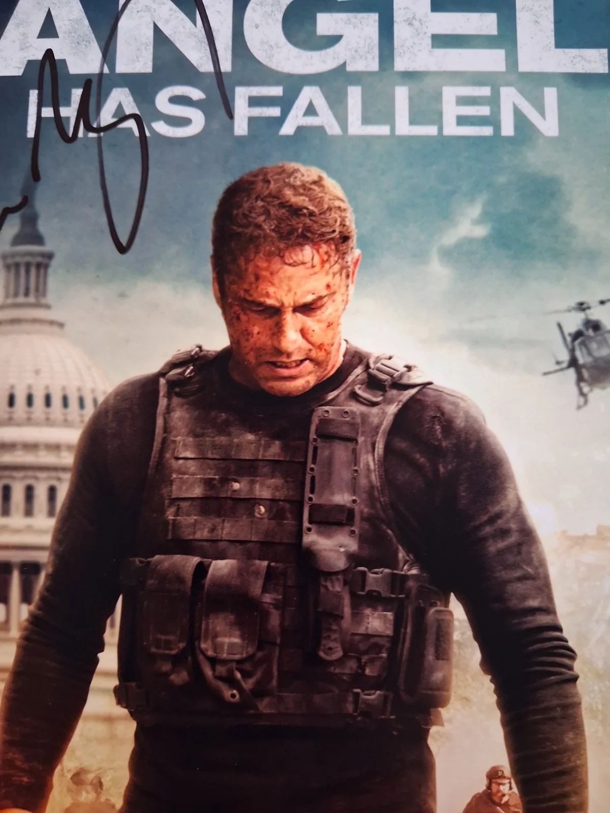 RIC ROMAN WAUGH (DIR) ANGEL HAS FALLEN Genuine hand signed autograph 8x10 photo, image 3