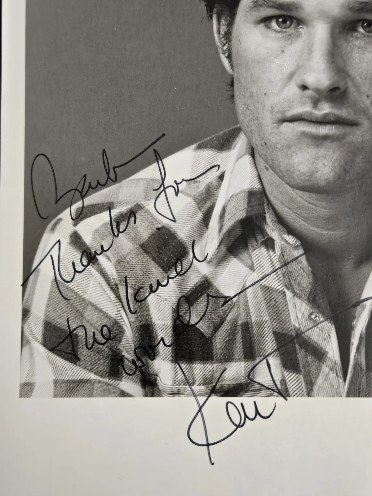 KURT RUSSELL — KURT RUSSELL AMERICAN ACTOR AUTOGRAPH PHOTOGRAPH VINTAGE 8 X10 MOVIE STAR HOLLYW, изображение 3