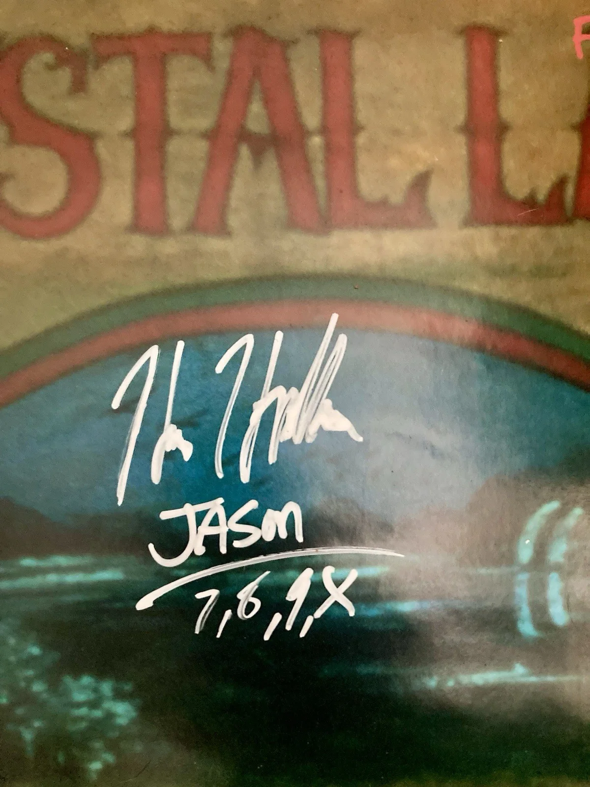 Rare Signed 11x Friday The 13th Poster 34x22 Kane Hodder/Kevin Bacon/ Etc HORROR, изображение 2