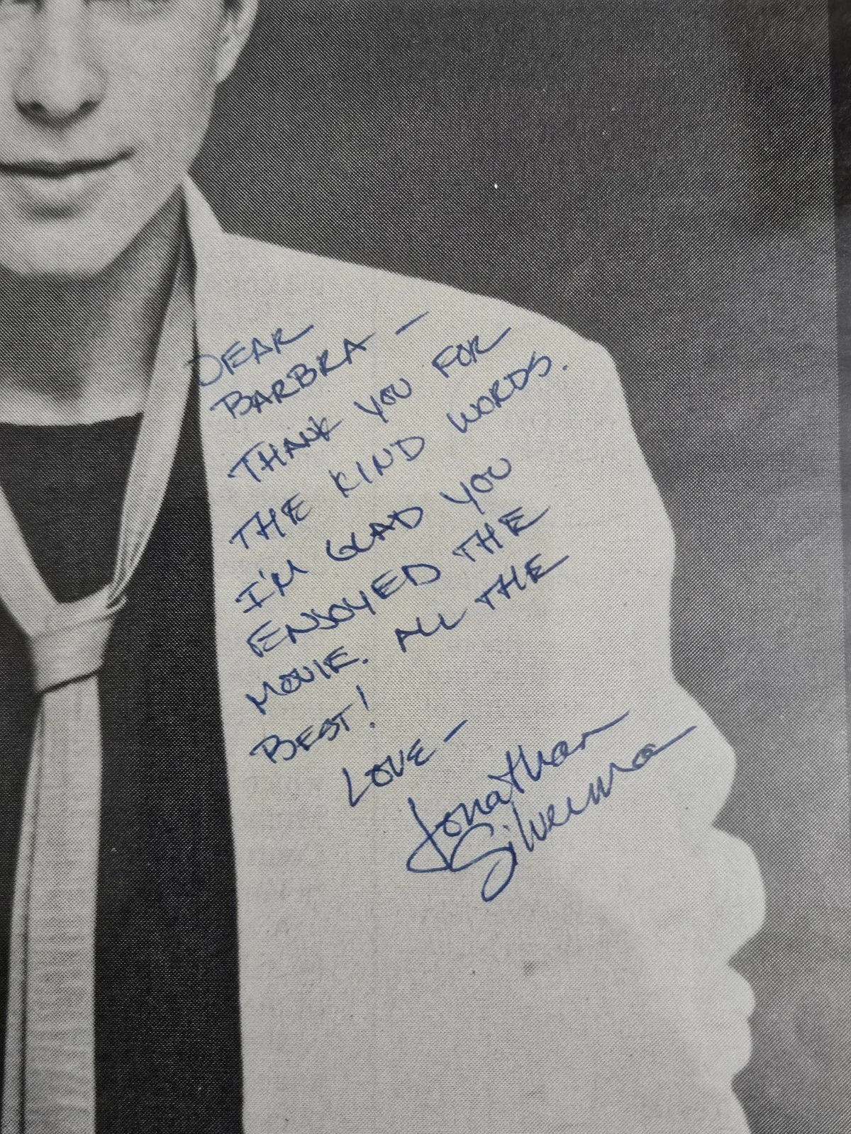JONATHAN SILVERMAN — JONATHAN SILVERMAN AUTOGRAPH MOVIE MAGAZINE AD CHALLENGE OF A LIFETIME HAND SIG, изображение 5