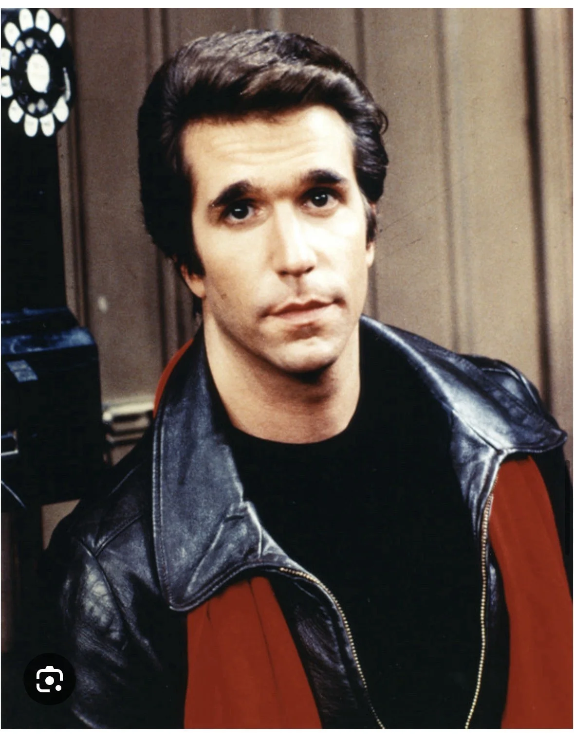 Henry Winkler — Henry Winkler Signed The Fonz Faux Leather Biker Jacket, image 5