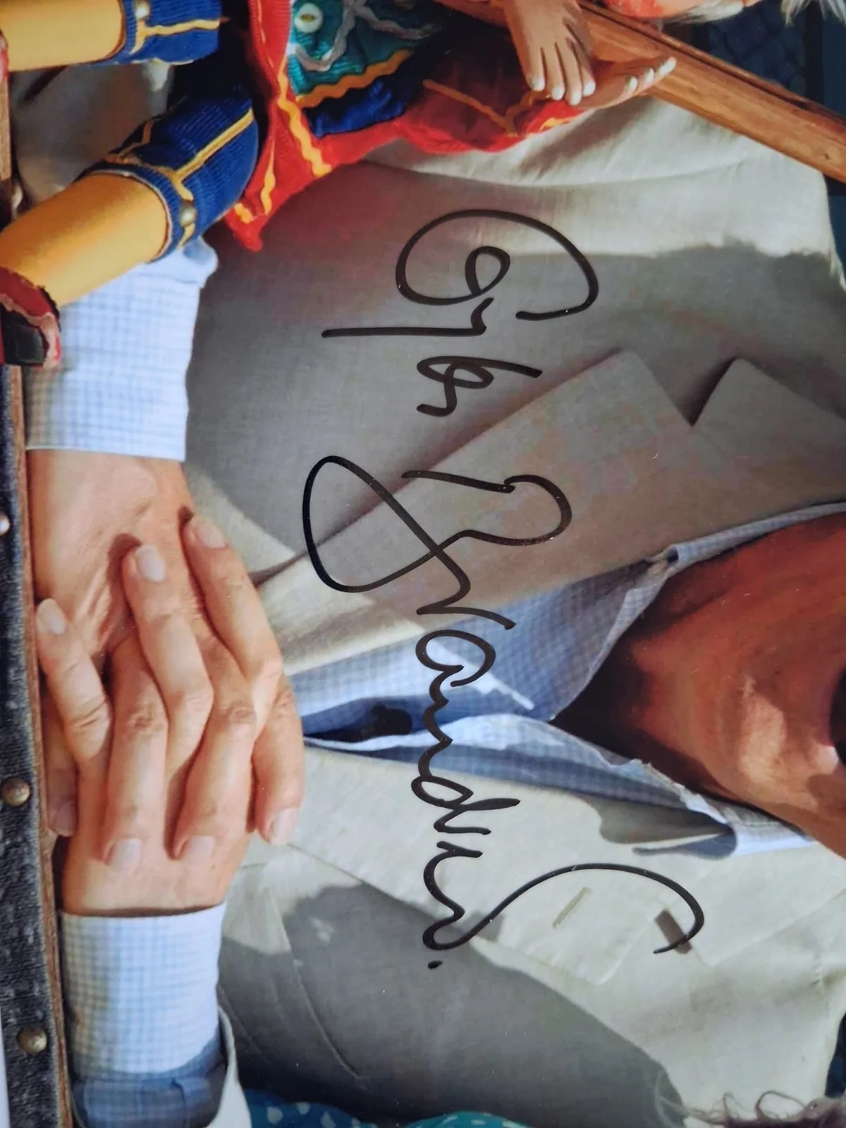 GYLES BRANDRETH of QI and COUNTDOWN - Genuine hand signed autograph 8x10 photo, изображение 2