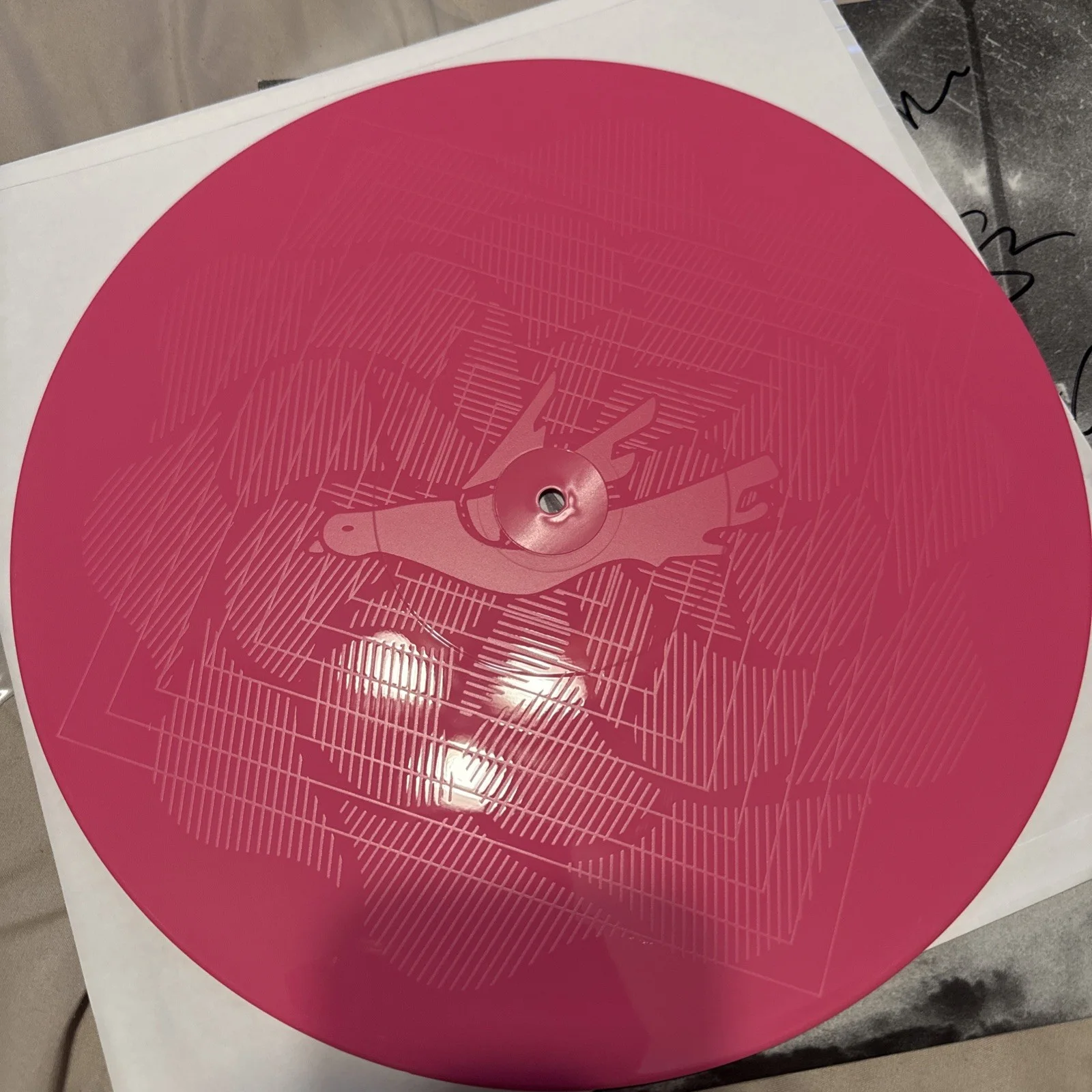 THURSDAY BAND APPLICATION FOR RELEASE FROM THE DREAM SIGNED VINYL RECORD, image 2