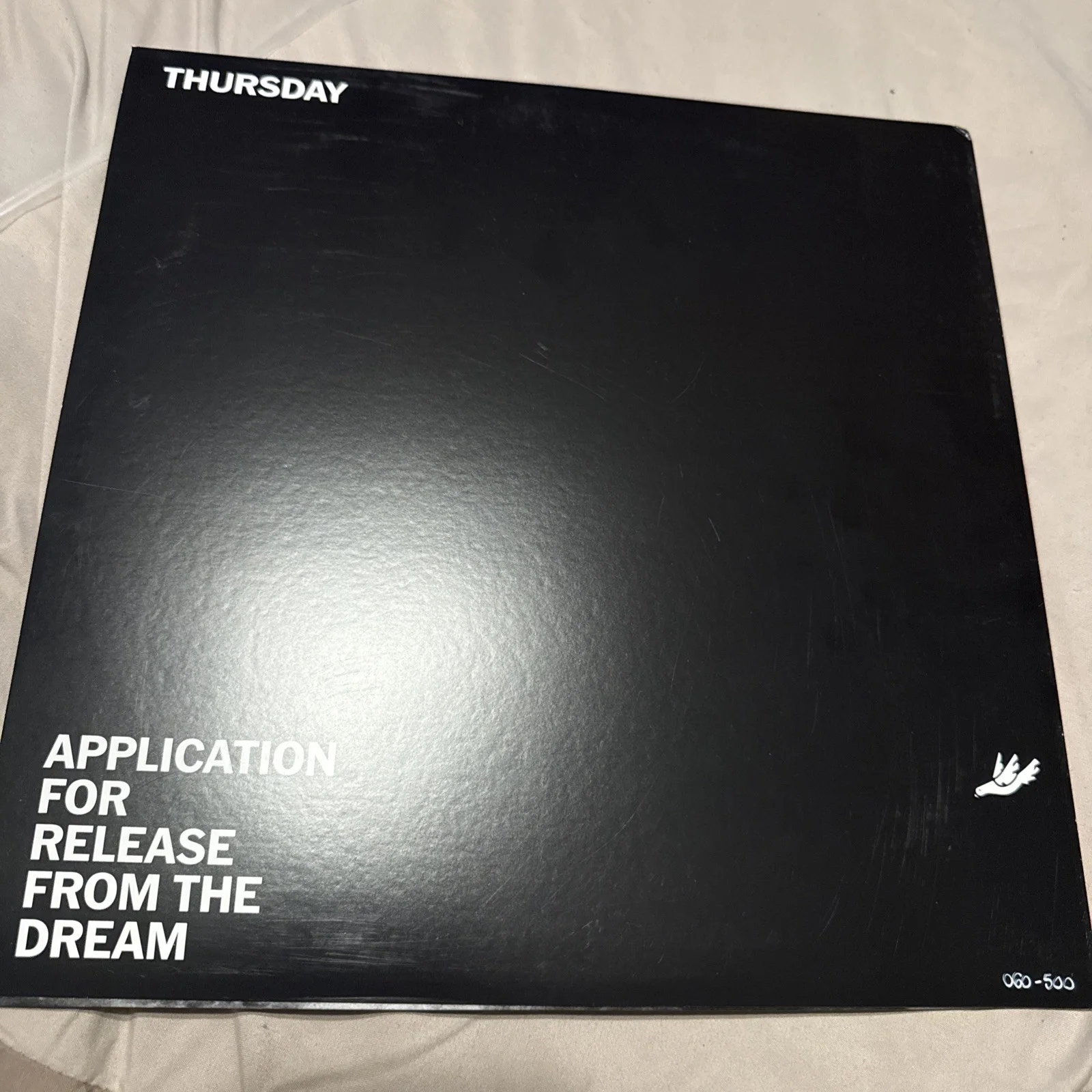 THURSDAY BAND APPLICATION FOR RELEASE FROM THE DREAM SIGNED VINYL RECORD, image 5