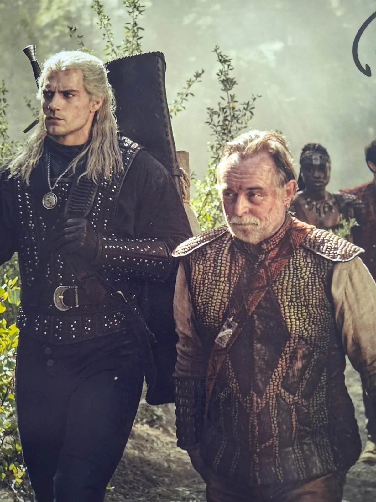 RON COOK in THE WITCHER - Genuine hand signed autograph 8x10 photo, image 3