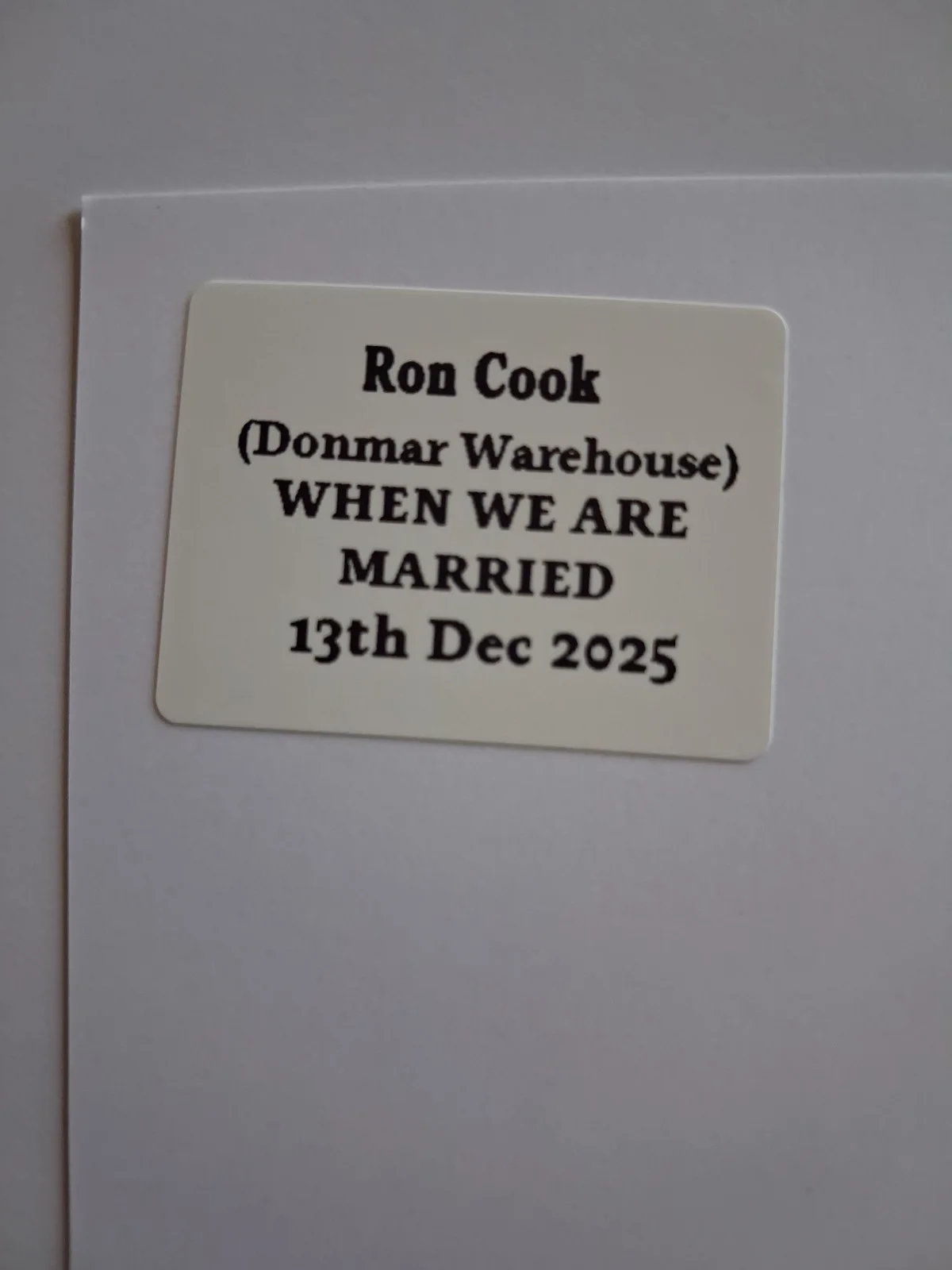RON COOK in ANDOR - Genuine hand signed autograph 8x10 photo, изображение 3
