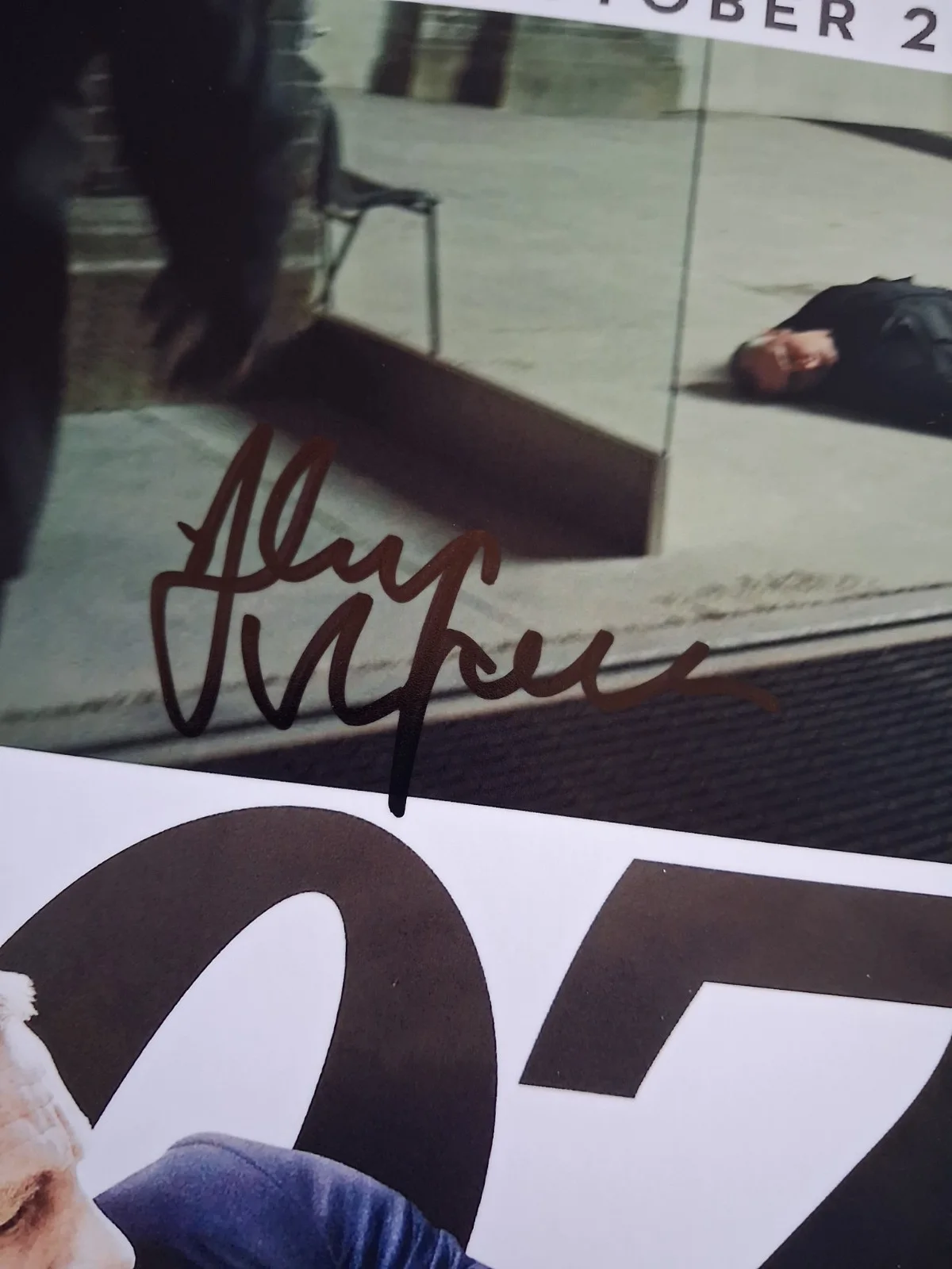JOHN HODGKINSON in SKYFALL - Genuine hand signed autograph 8x10 photo, image 2