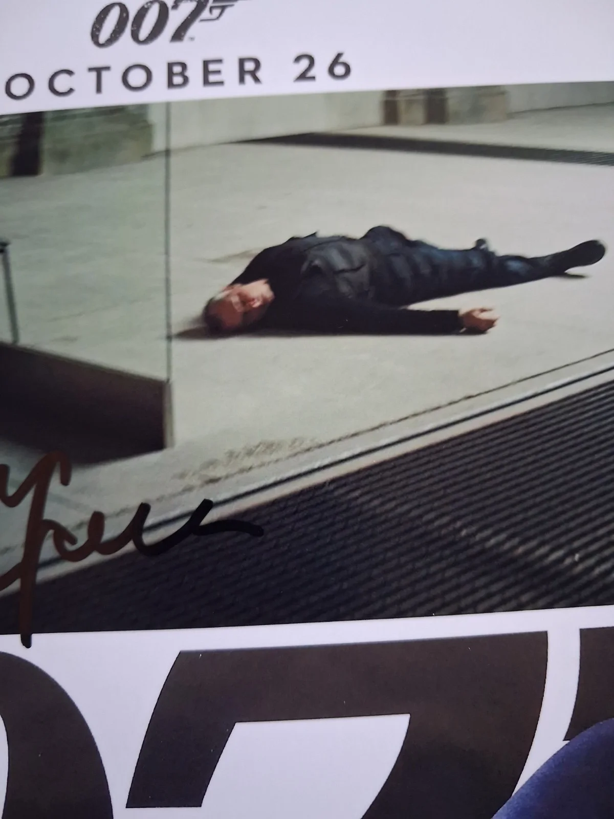 JOHN HODGKINSON in SKYFALL - Genuine hand signed autograph 8x10 photo, image 3