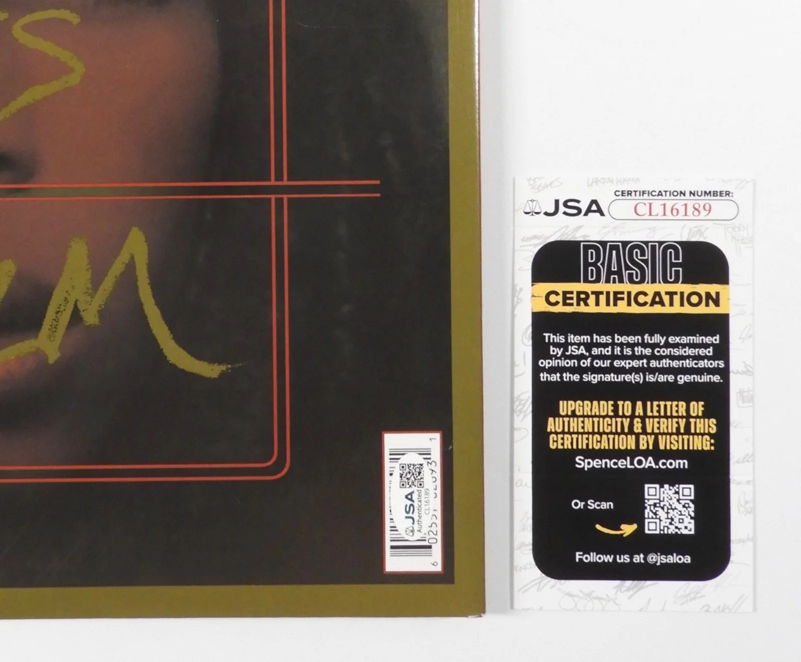 Erykah Badu JSA Autograph Signed Album Vinyl Record Mama's Gun, image 3