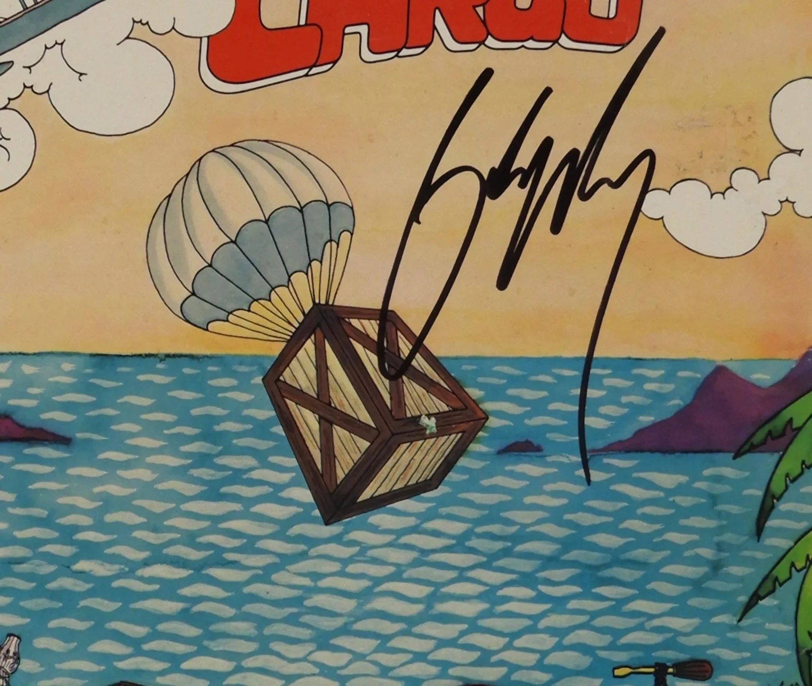 Men At Work Colin Hay JSA Signed Autograph Record Album Vinyl, изображение 2