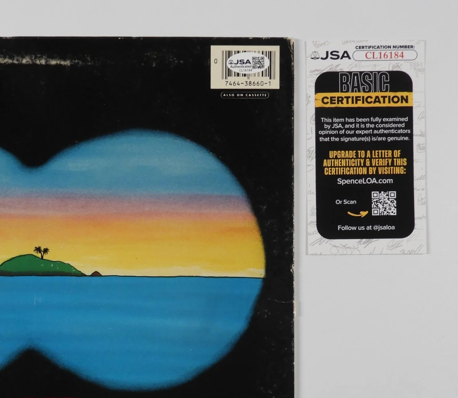 Men At Work Colin Hay JSA Signed Autograph Record Album Vinyl, изображение 3
