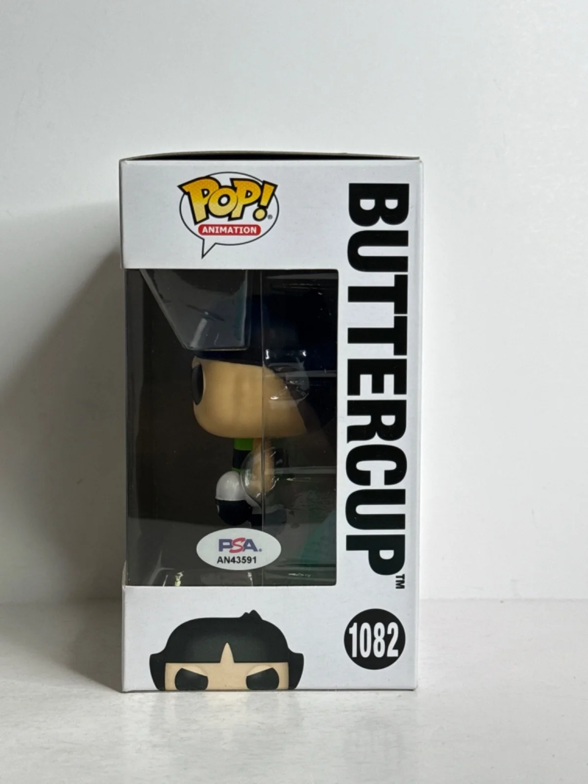 Natalie Palamides — Natalie Palamides Signed Power Puff Girls Funko #1082 Buttercup PSA AN43591, изображение 2