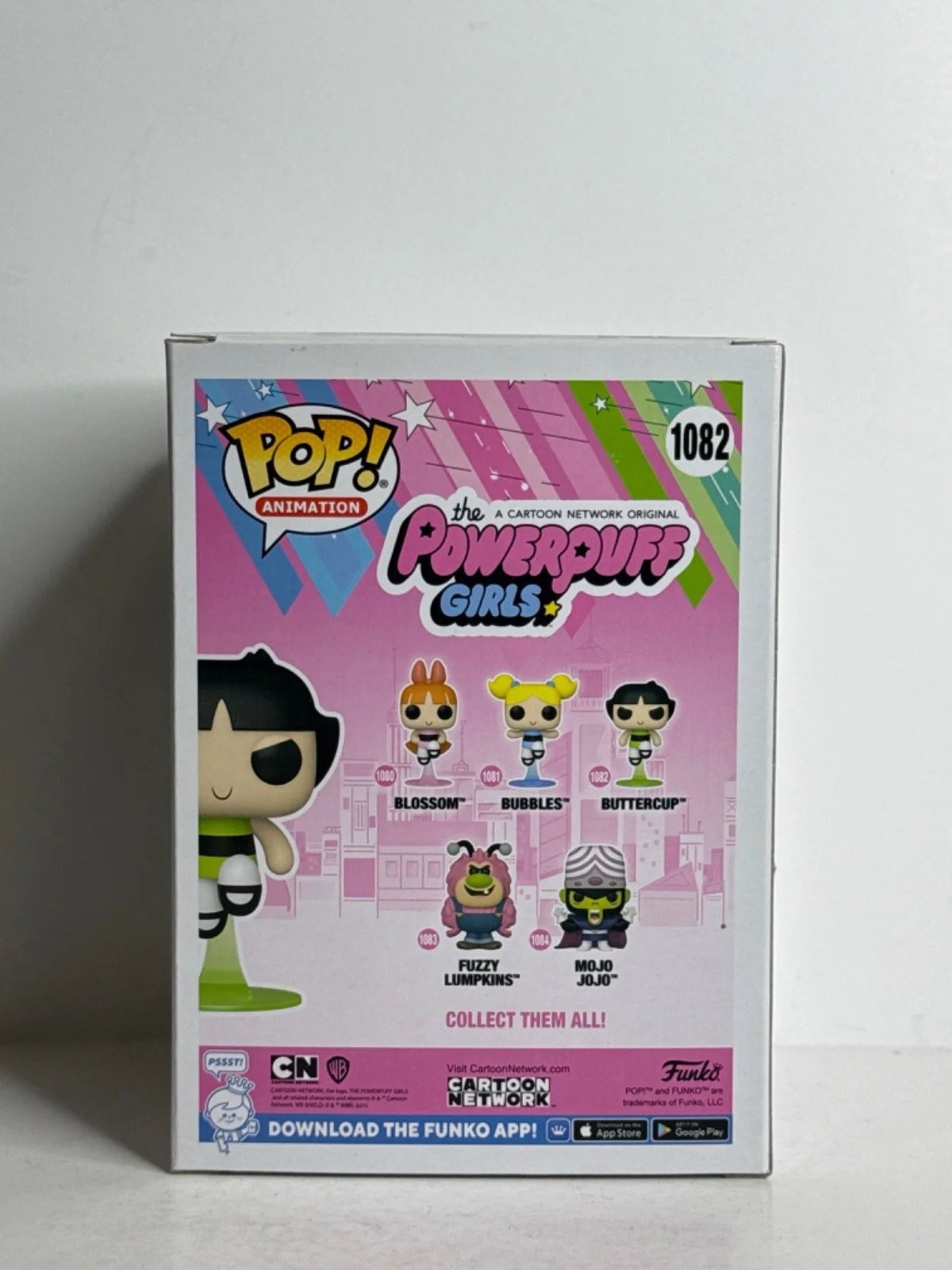 Natalie Palamides — Natalie Palamides Signed Power Puff Girls Funko #1082 Buttercup PSA AN43591, изображение 3