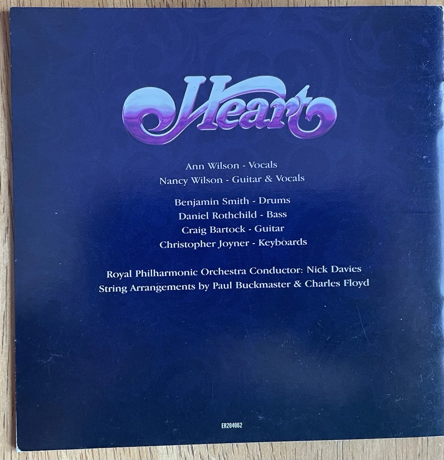 Heart CD/Ann Wilson & Nancy Wilson Autograph CD Sleeve with sealed CD, изображение 3