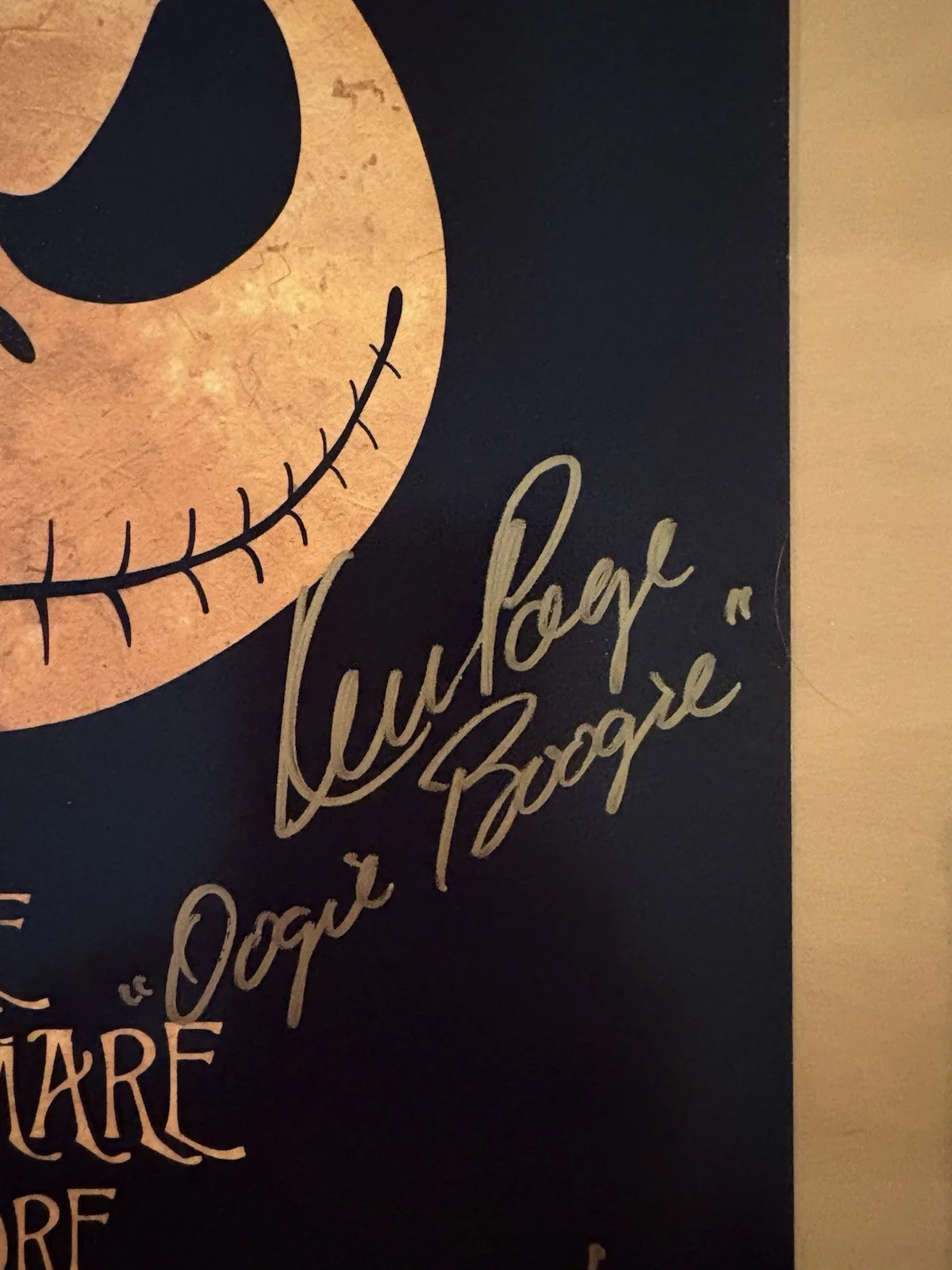 Catherine O’Hara — Catherine O’Hara, Page “Nightmare Before Christmas” Signed 8x10 Photo - PSA COA, изображение 3