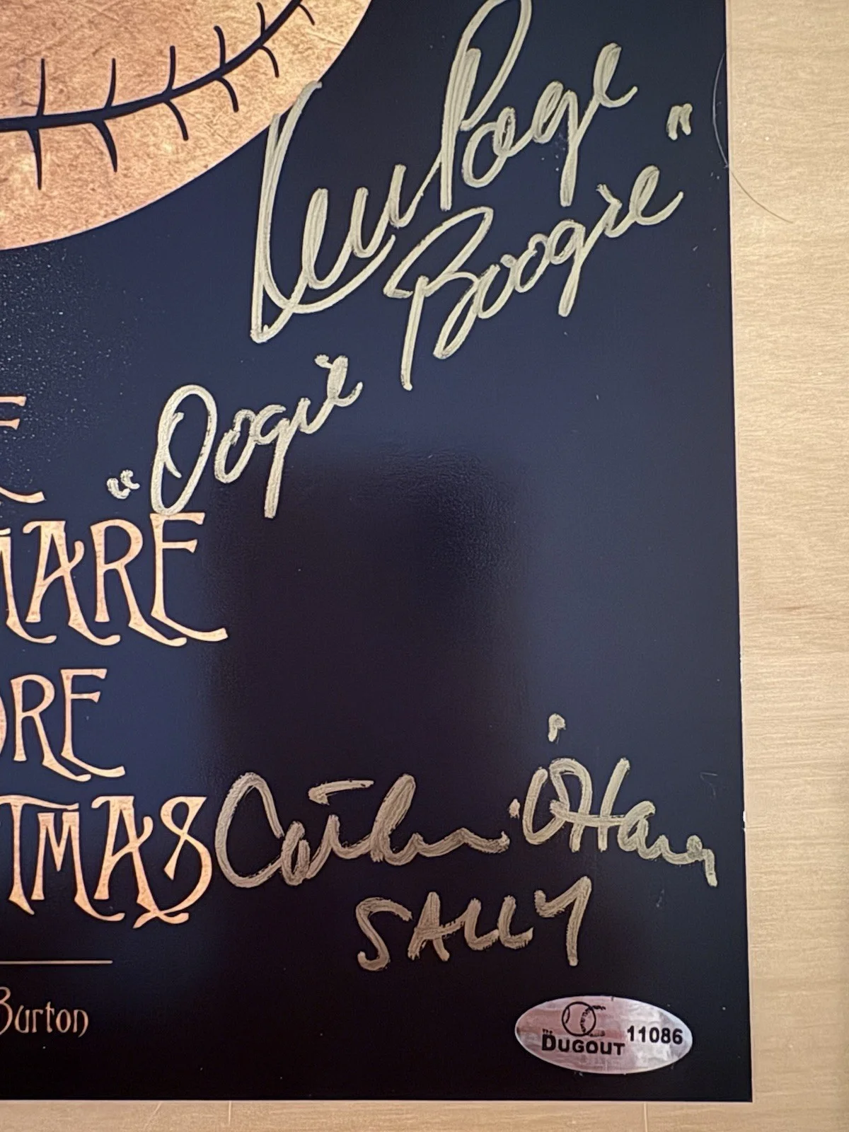 Catherine O’Hara — Catherine O’Hara, Page “Nightmare Before Christmas” Signed 8x10 Photo - PSA COA, изображение 4