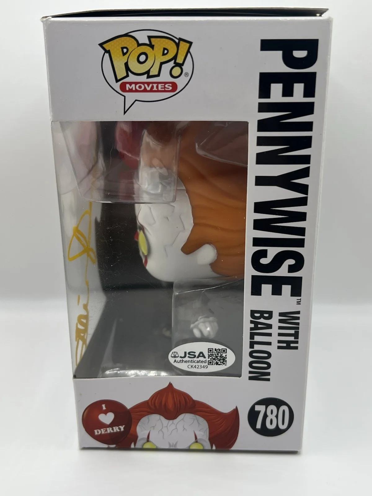 Andy Muschietti signed Pennywise with Balloon IT Chapter 2 Funko #780 w/ JSA COA, image 4