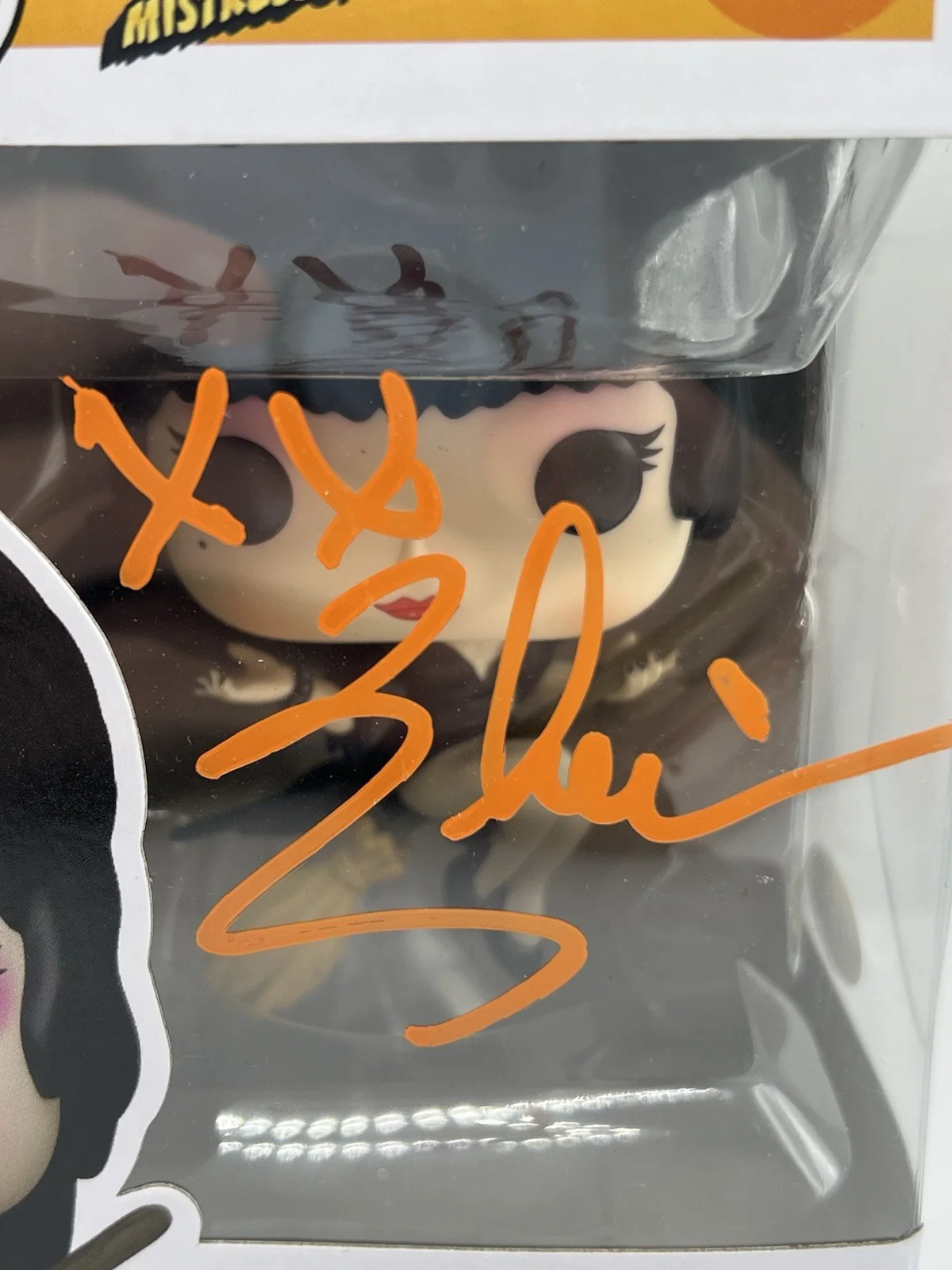 Cassandra Peterson Signed Autographed Elvira Pop Icons Funko #93 w/ JSA COA, image 4