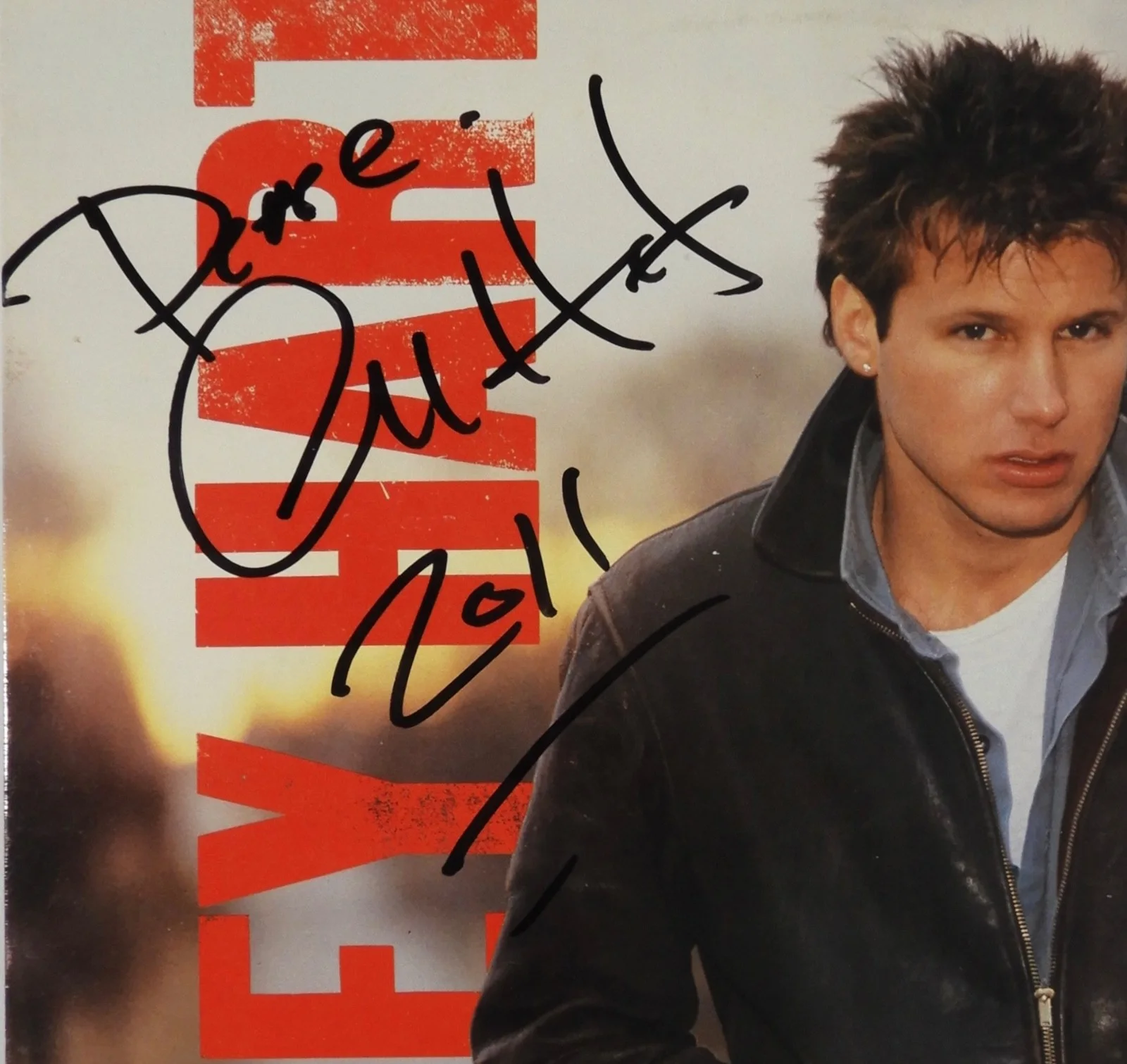 Corey Hart JSA Signed Autograph Album Record Vinyl Boy In The Box, image 2
