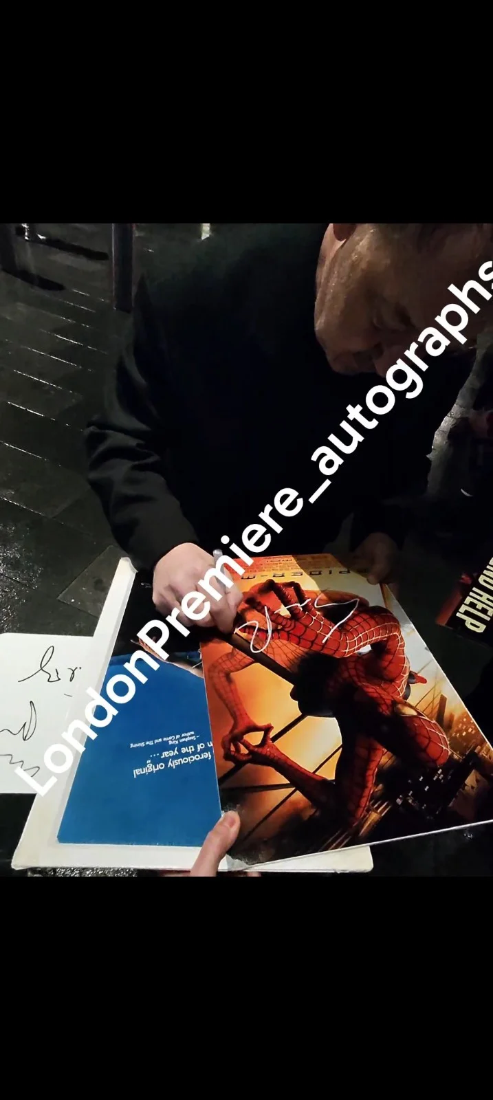Sam Raimi Signed A3 Spider Man Poster Print Exact Video Proof, image 4