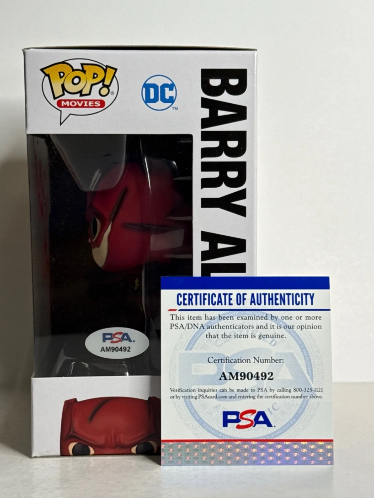Andy Muschietti — Andy Muschietti Signed The Flash Funko #1336 Director PSA AM90492, изображение 2