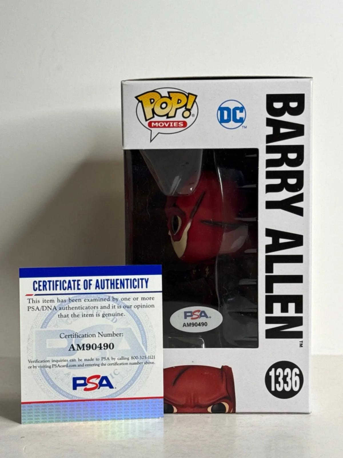 Andy Muschietti — Andy Muschietti Signed The Flash Funko #1336 Director PSA AM90490, изображение 2