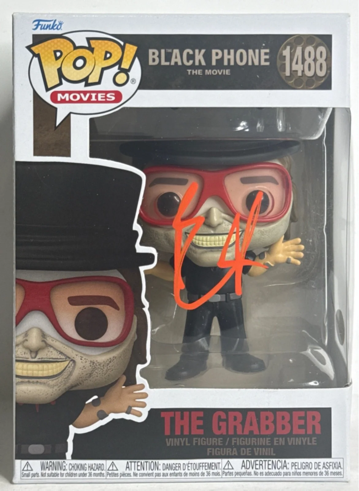 Ethan Hawke — Ethan Hawke Signed The Grabber Black Phone Funko #1488 JSA AU73436