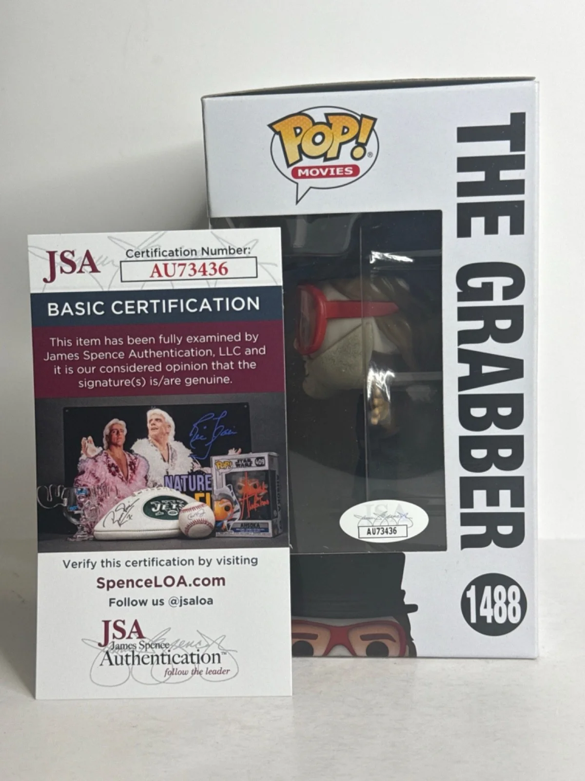 Ethan Hawke — Ethan Hawke Signed The Grabber Black Phone Funko #1488 JSA AU73436, image 2