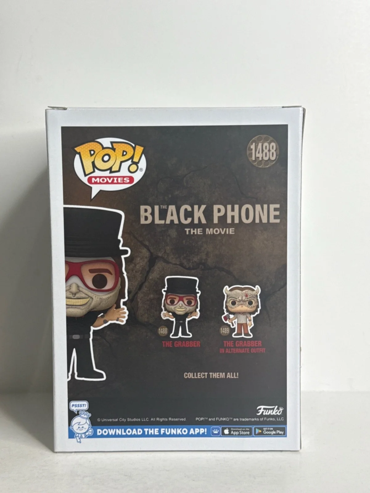 Ethan Hawke — Ethan Hawke Signed The Grabber Black Phone Funko #1488 JSA AU73436, image 3