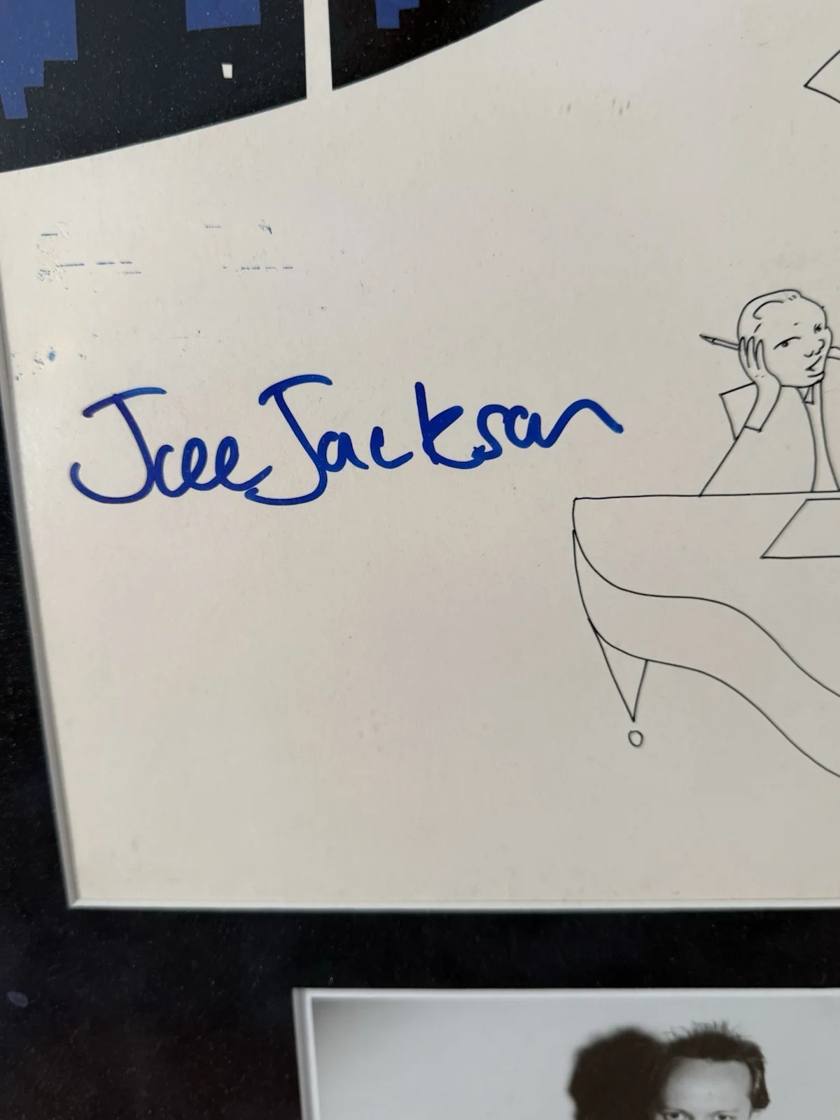 Joe Jackson Signed And Framed Night And day Album, image 2