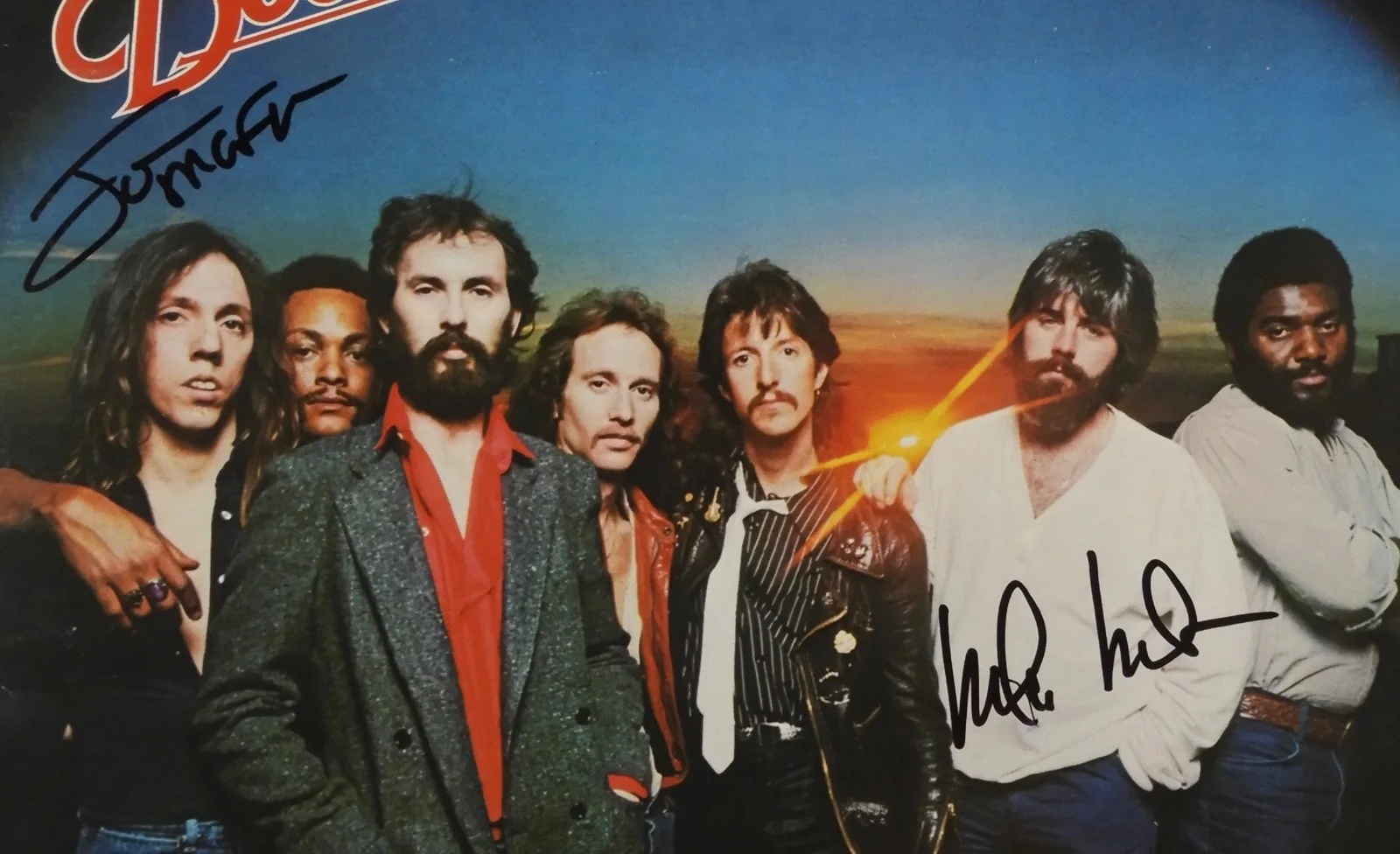 The Doobie Brothers JSA Signed Autograph Album Record Vinyl, image 2