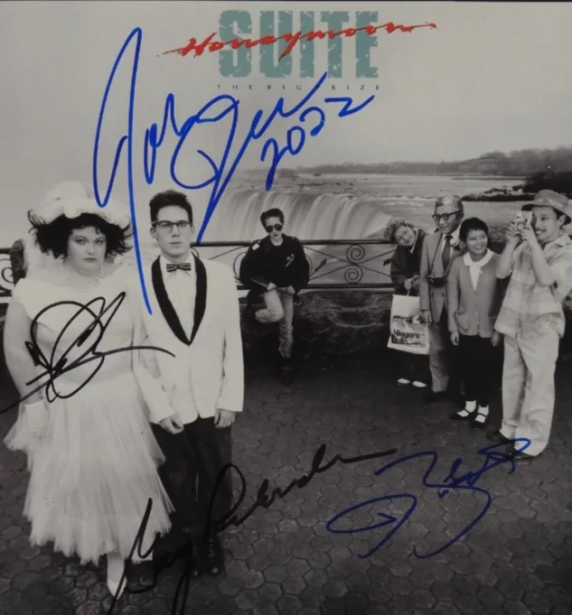 Honeymoon Suite JSA Signed Autograph Album Record Vinyl The Big Rize, image 2