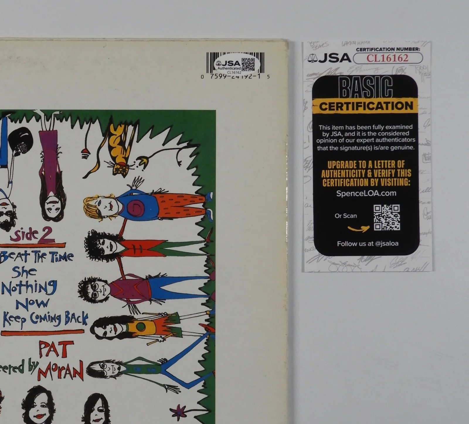 Edie Brickell JSA Signed Autograph Album Record Vinyl & New Bohemians, изображение 3