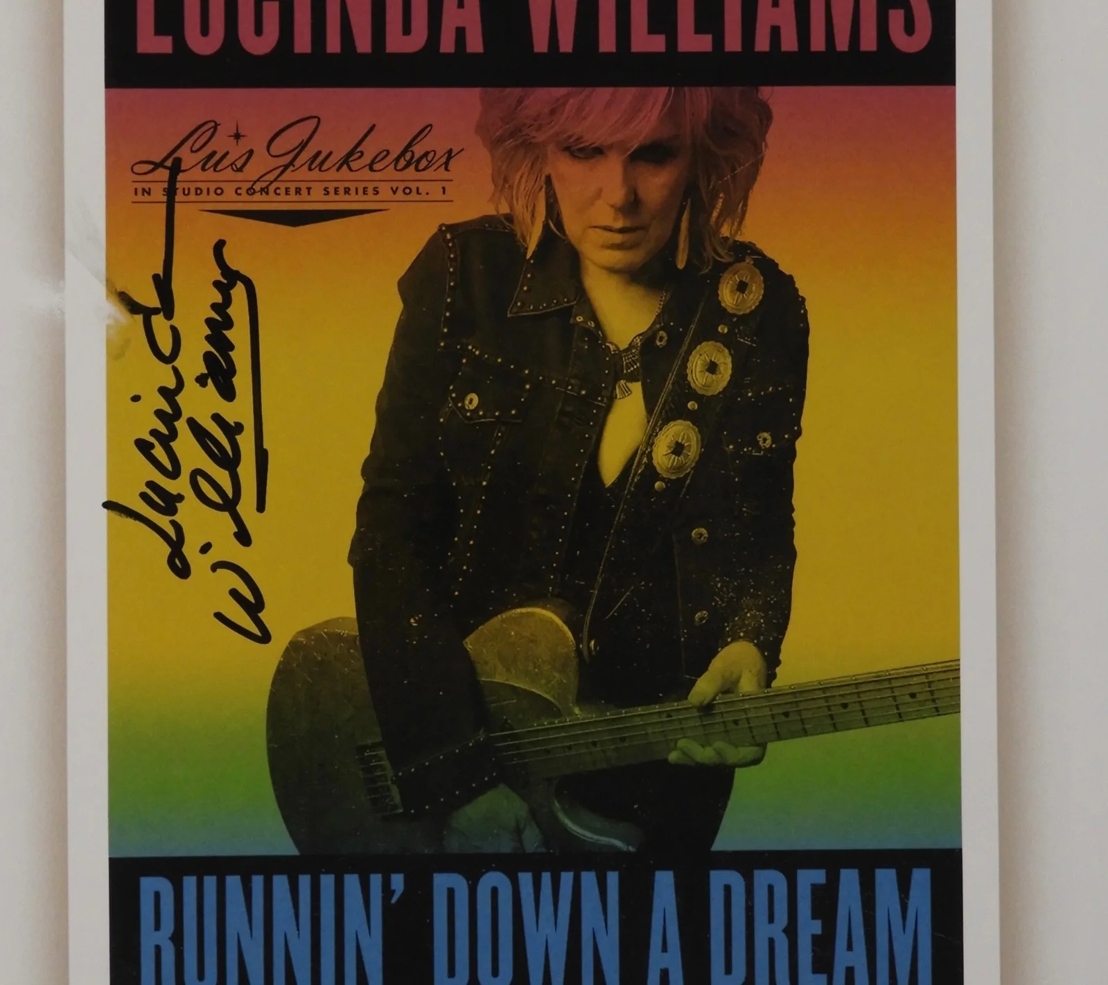Lucinda Williams JSA Signed Autograph Album Record Vinyl, изображение 2